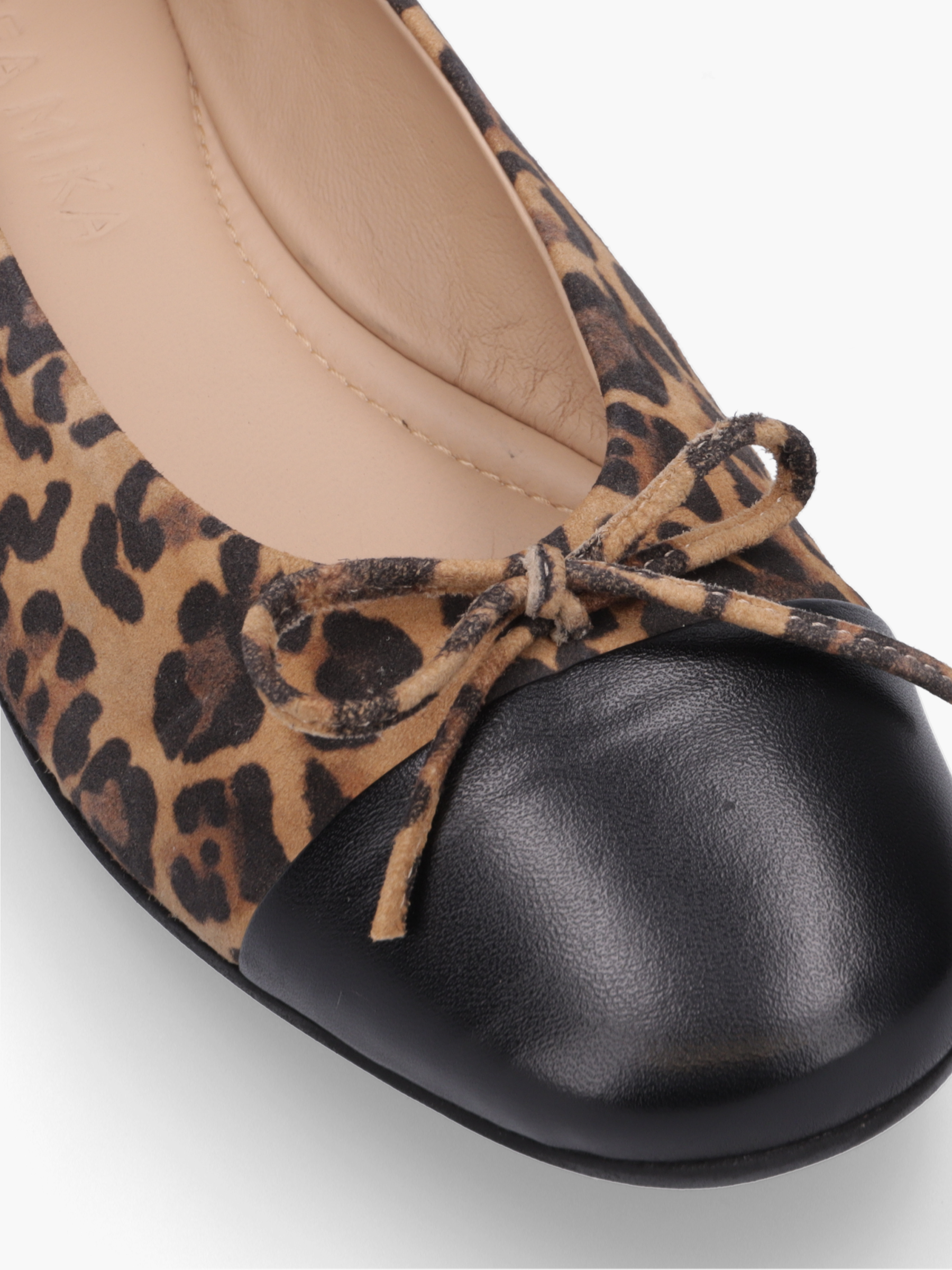BAHAN Leder Kombi Leo/Schwarz, Bekleidung, Schuhwerk, Schuh, Hoher Absatz, Turnschuh