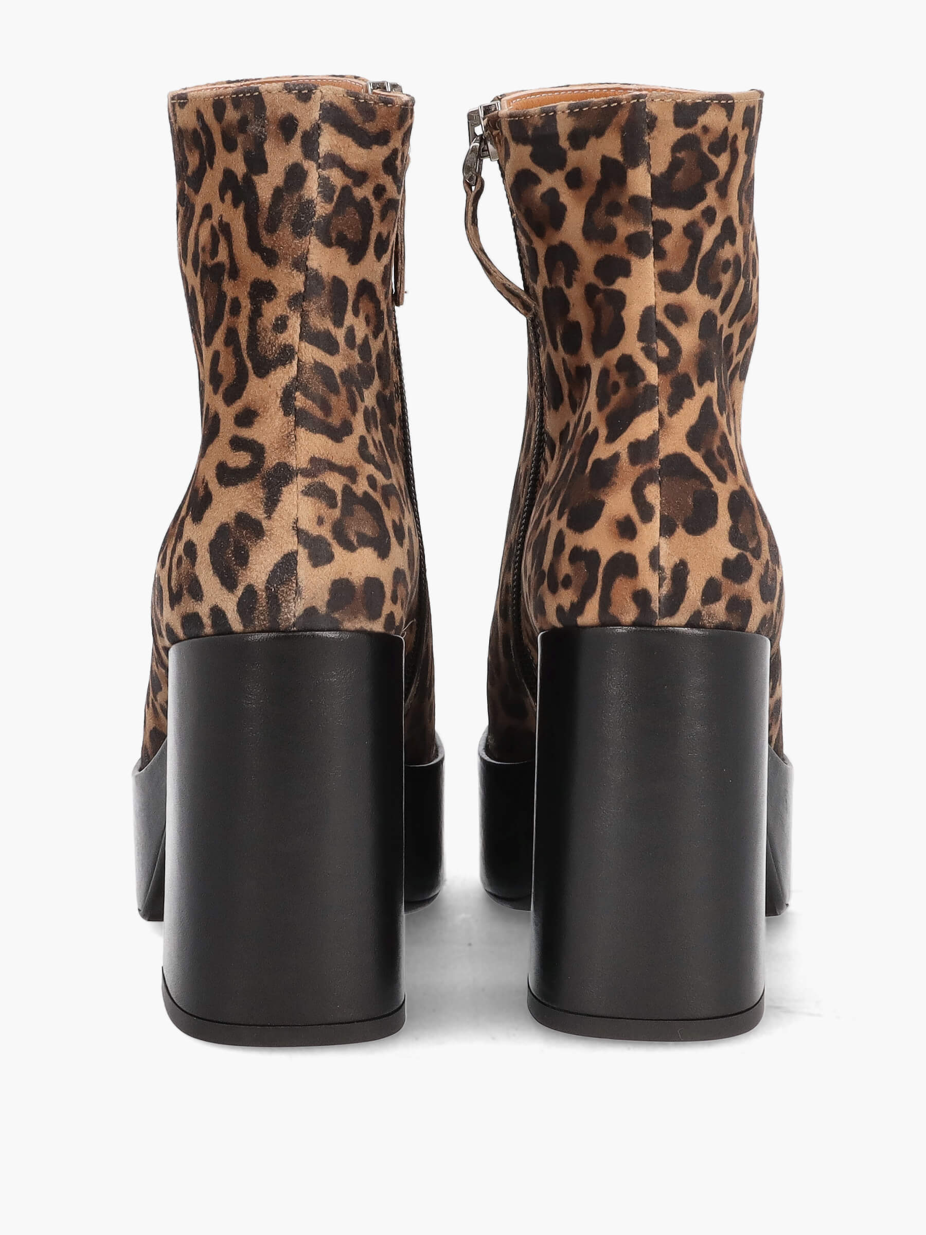 High heel boots leo 100 mm