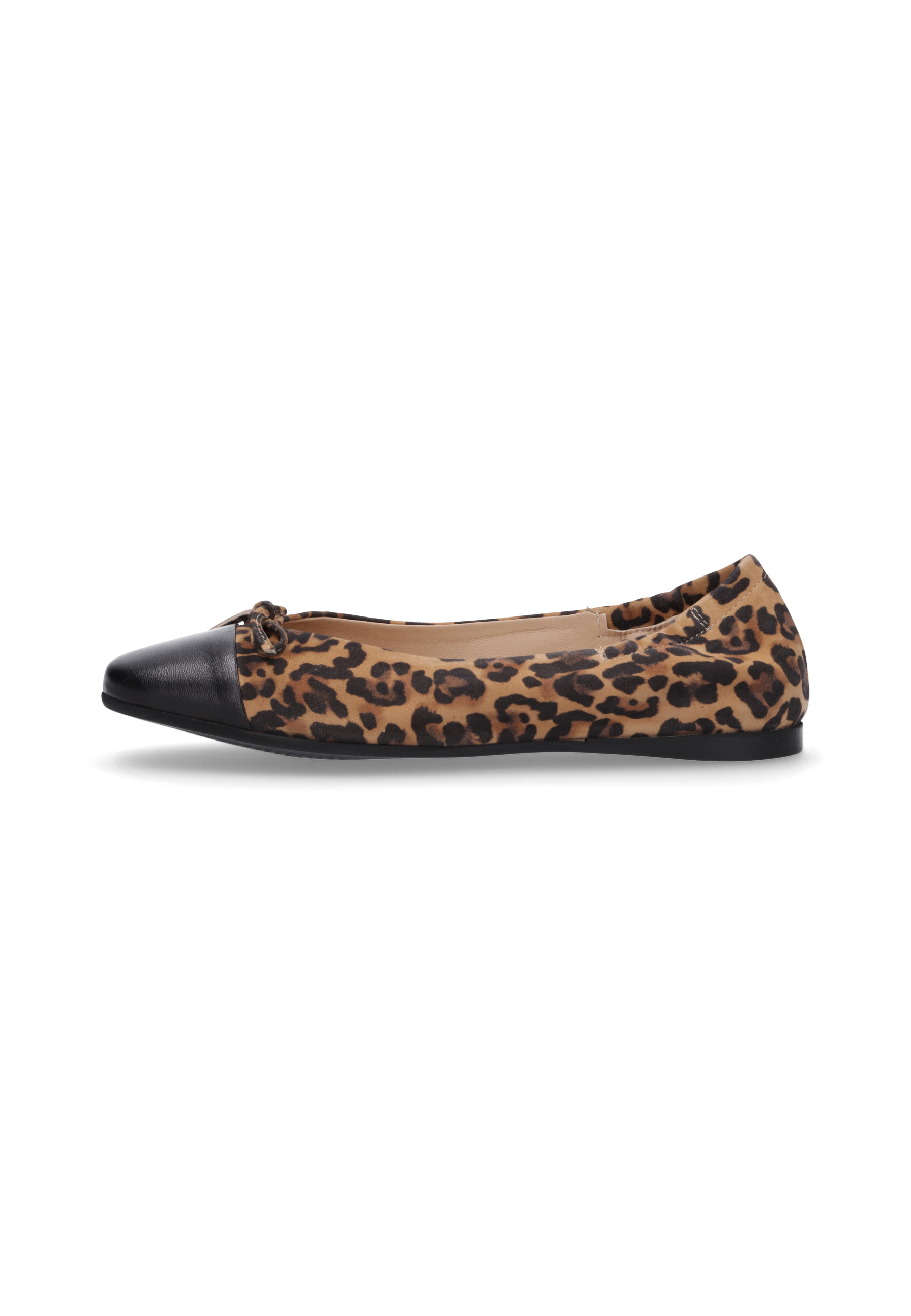BAHAN Leder Kombi Leo/Schwarz, Bekleidung, Schuhwerk, Schuh, Wildleder, Turnschuh