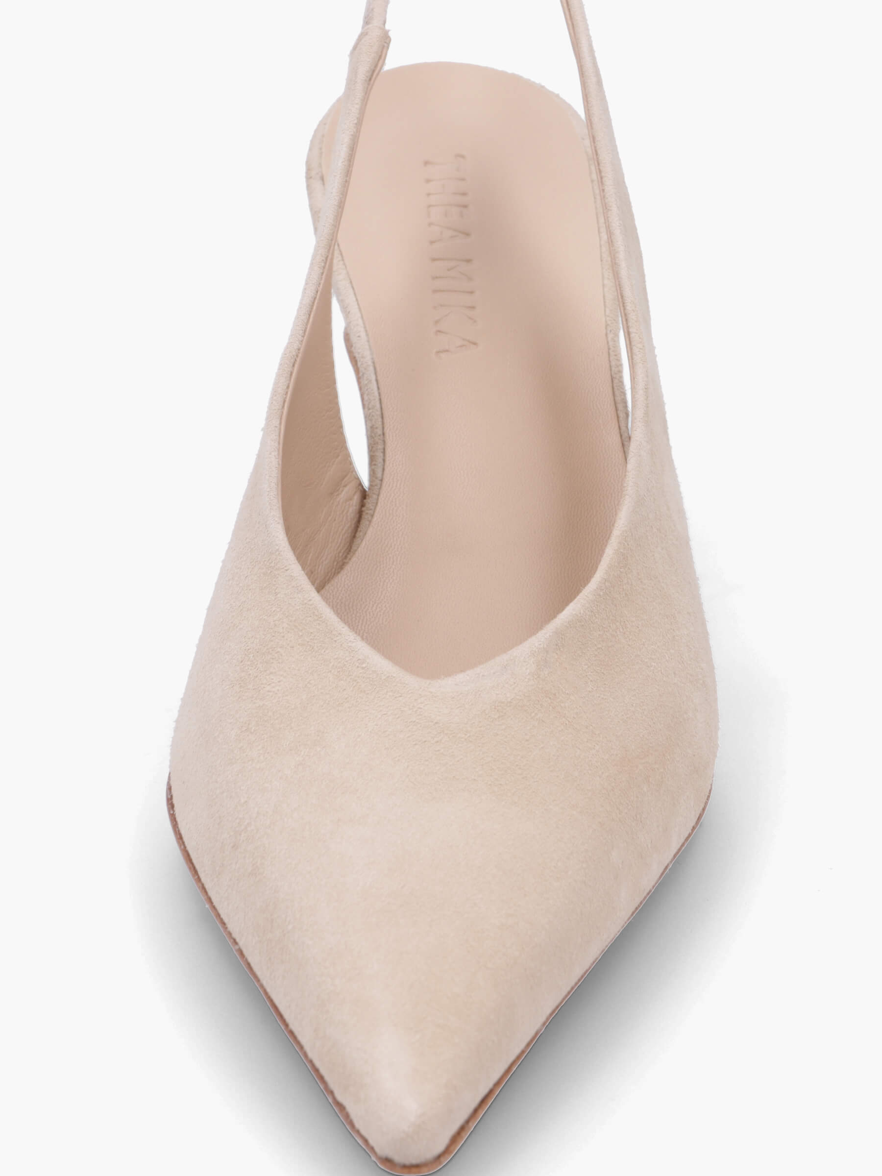 VI-Veloursleder-Beige-TMC407M-0010-0109-Thea-Mika_5-2_BM VI Veloursleder Beige, Schuh, Zubehör, Tasche, Handtasche, Hoher Absatz