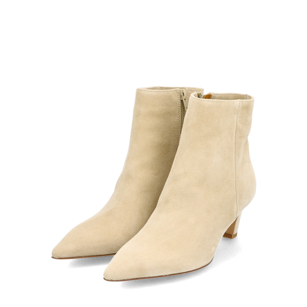 Stiefeletten beige 50 mm, Bekleidung, Schuhwerk, Schuh, Hoher Absatz