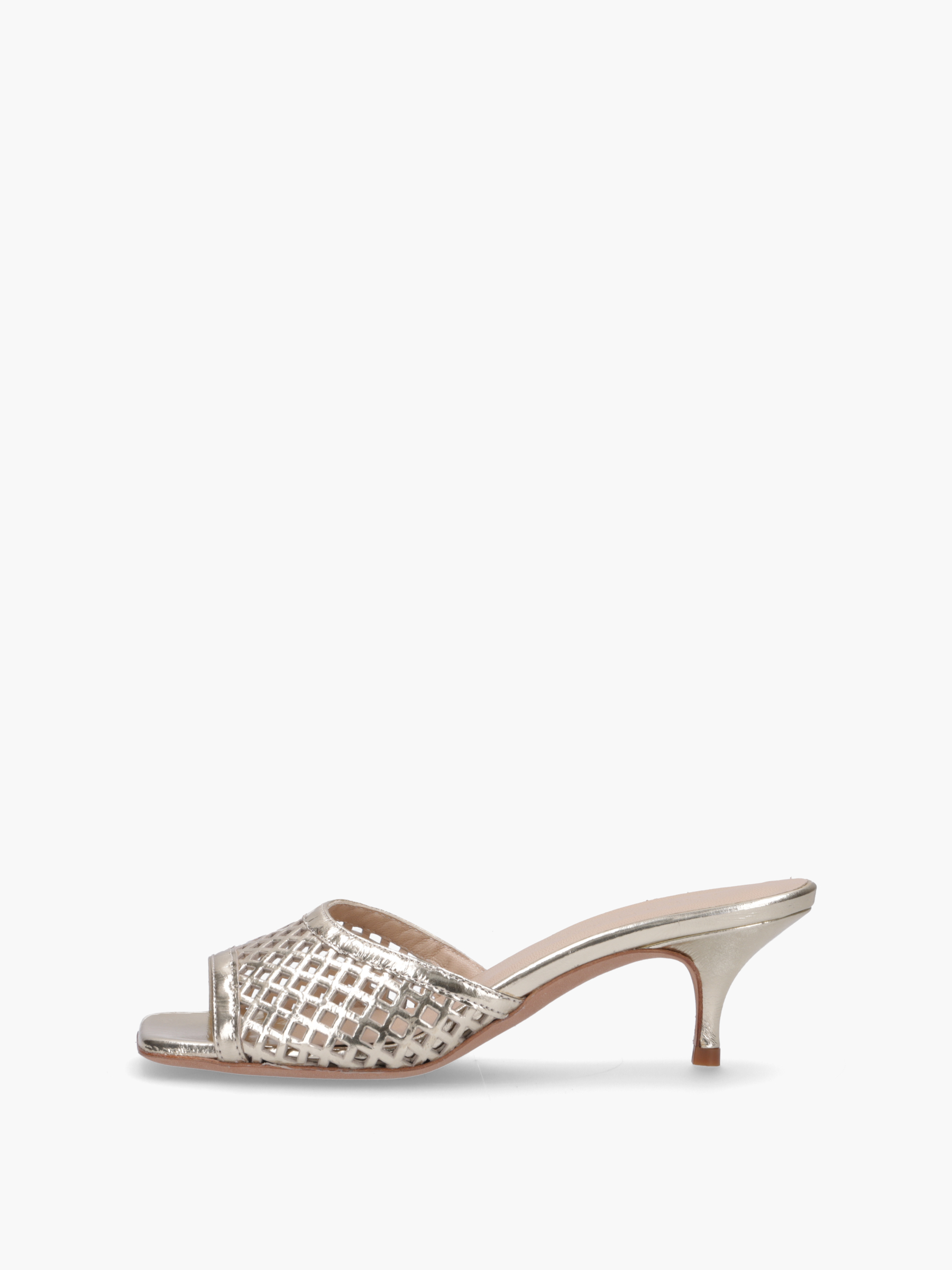 GINA-Metallic-Leder-Gold-TM0660M-0036-0084-Thea-Mika_1_BM GINA Metallic-Leder Gold, Bekleidung, Schuhwerk, Sandale, Schuh, Hoher Absatz