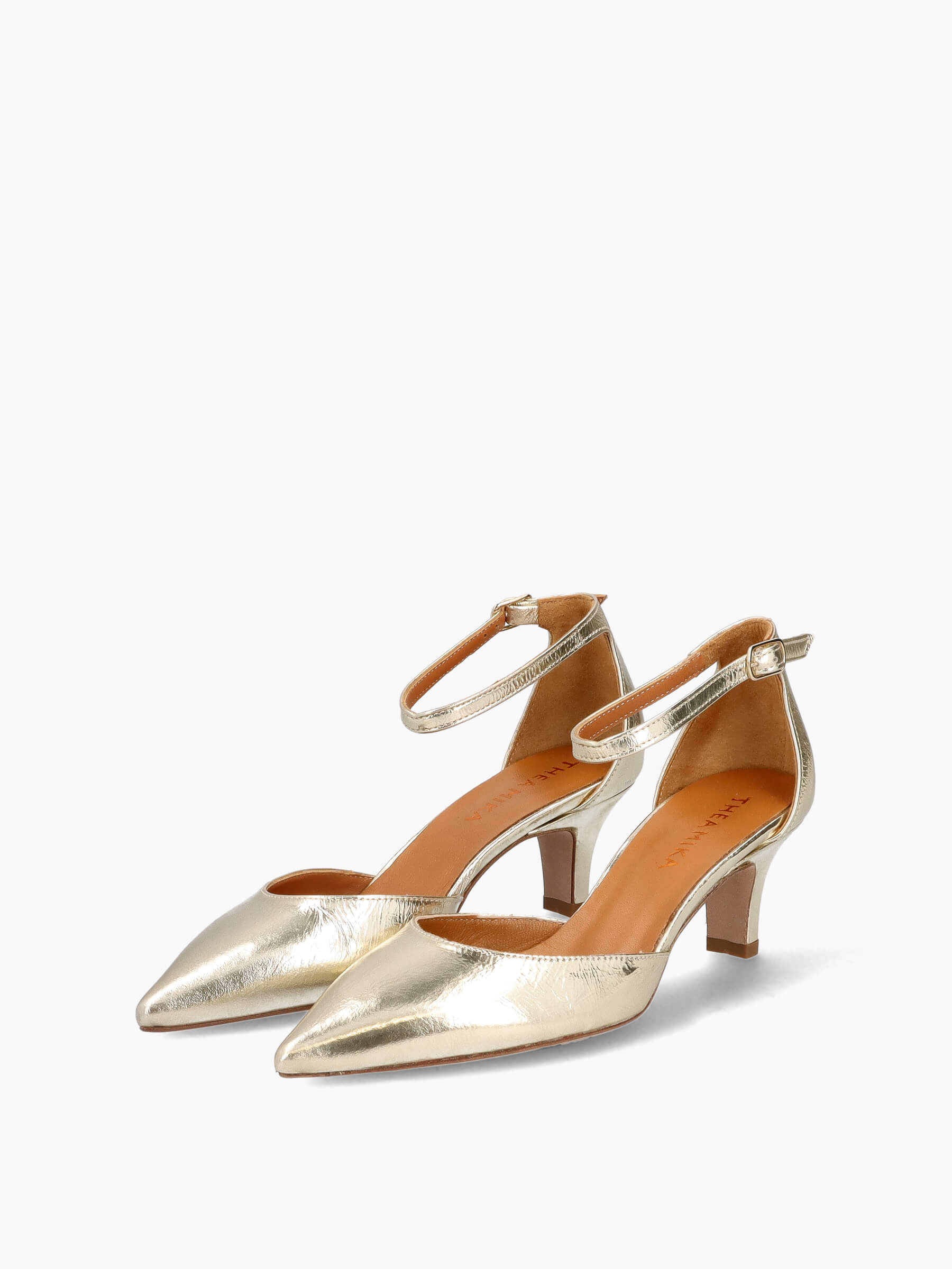 Sandalen-metallic-50-mm-TM08825-0039-0084-Thea-Mika_2_BM Sandalen metallic 50 mm, Bekleidung, Schuhwerk, Schuh, Hoher Absatz, Sandale