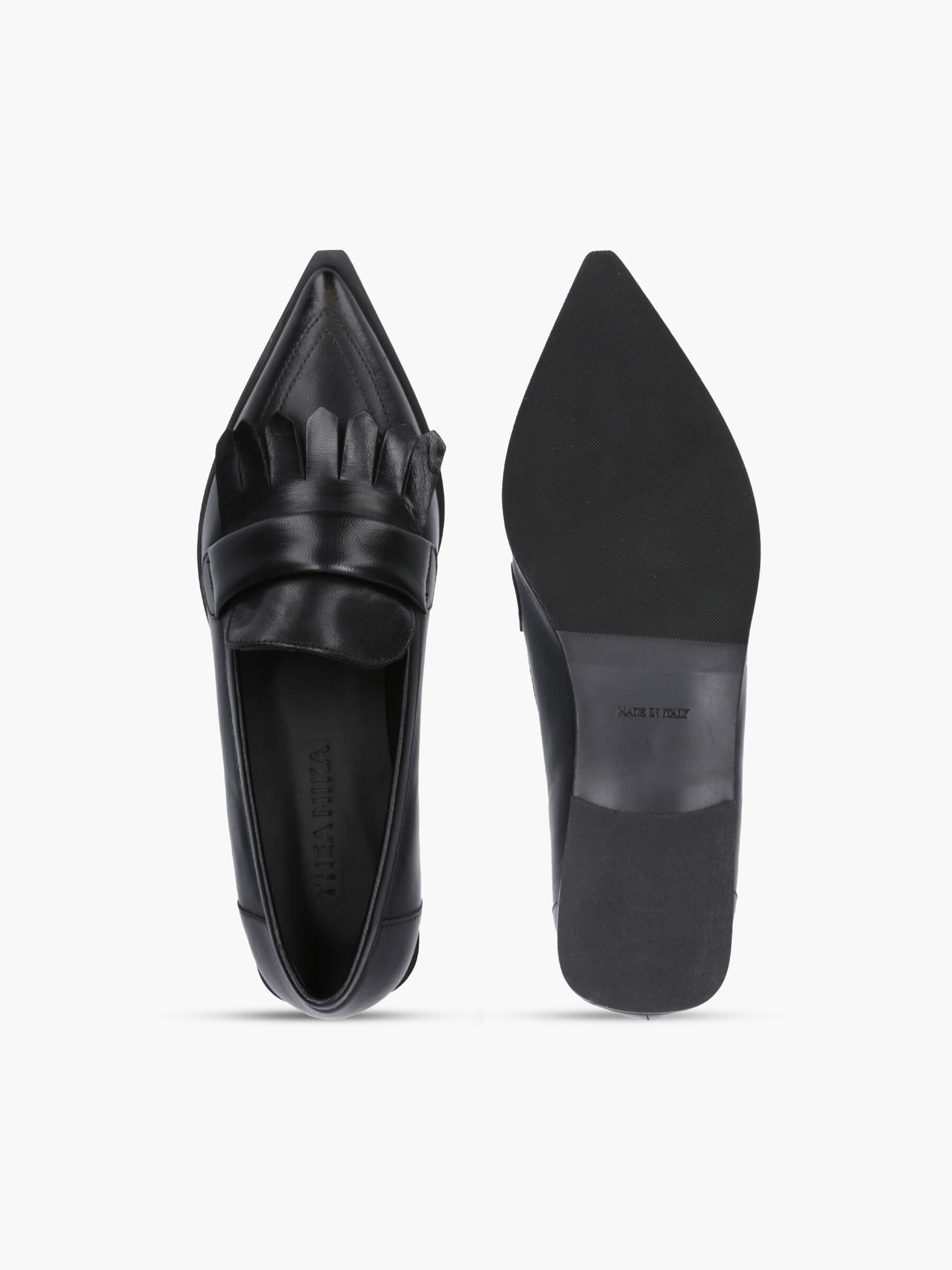 MINEE-Glattleder-Schwarz-TM9135D-0011-0001-Thea-Mika_6_BM MINEE Glattleder Schwarz, Schuhwerk, Schuh, Hoher Absatz, Zubehör, Riemen
