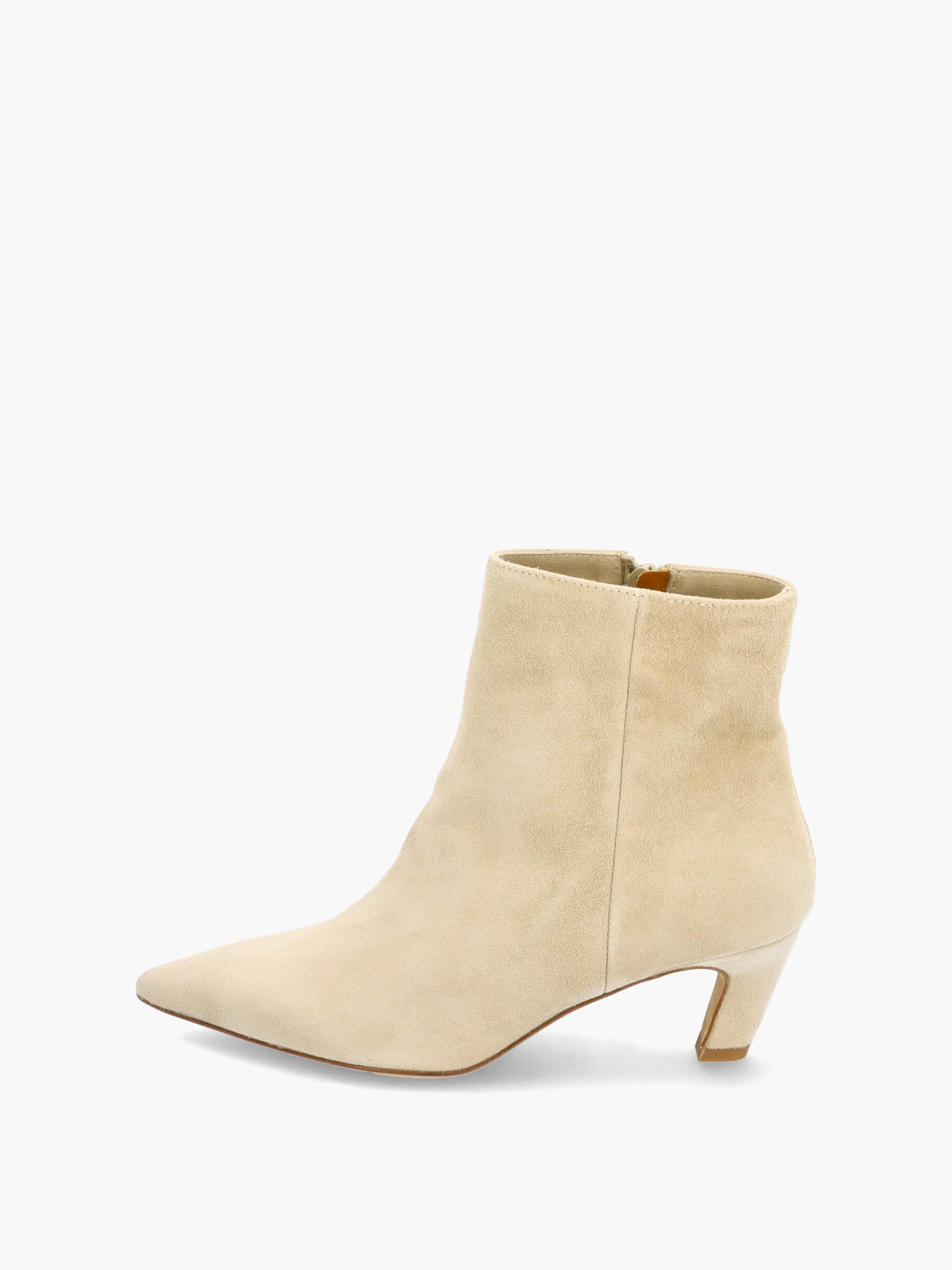 Stiefeletten beige 50 mm, Bekleidung, Schuhwerk, Schuh, Hoher Absatz