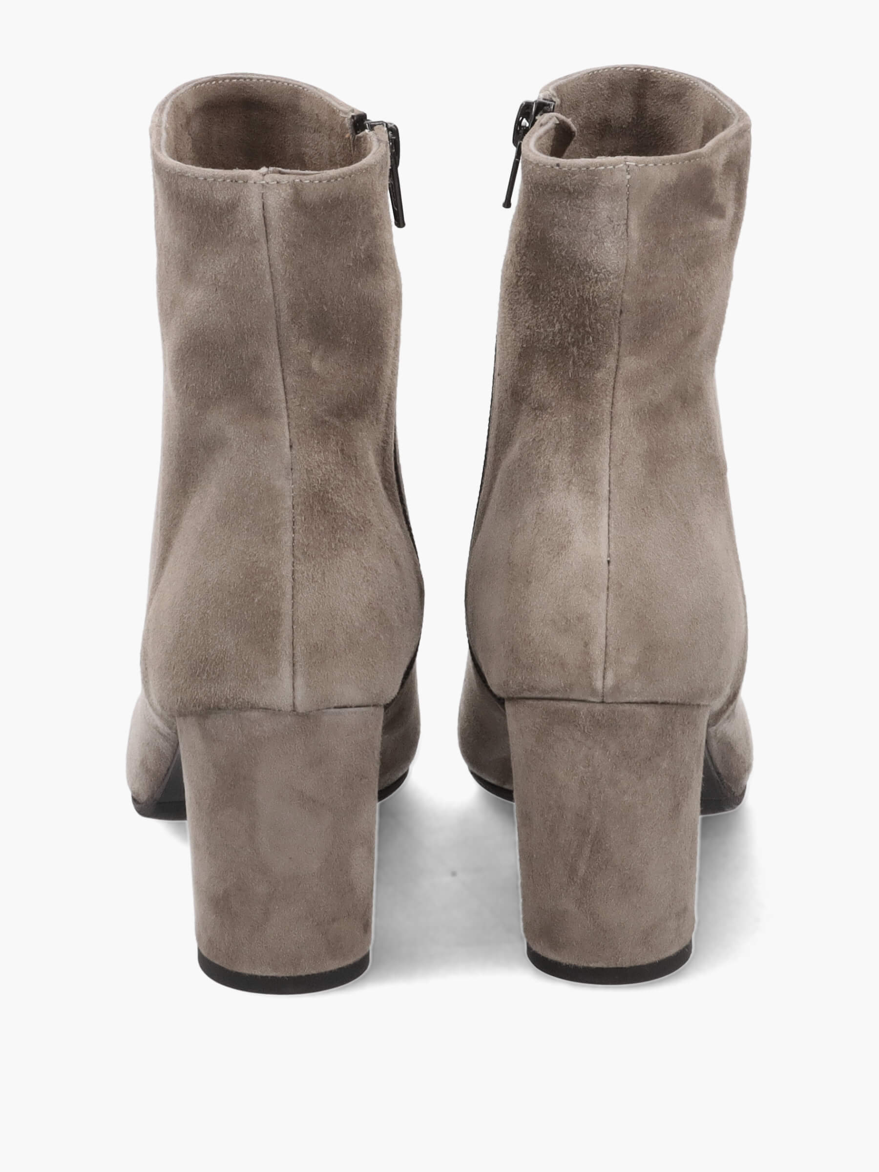 Stiefeletten braun 70 mm, Bekleidung, Schuhwerk, Schuh, Hoher Absatz, Wildleder