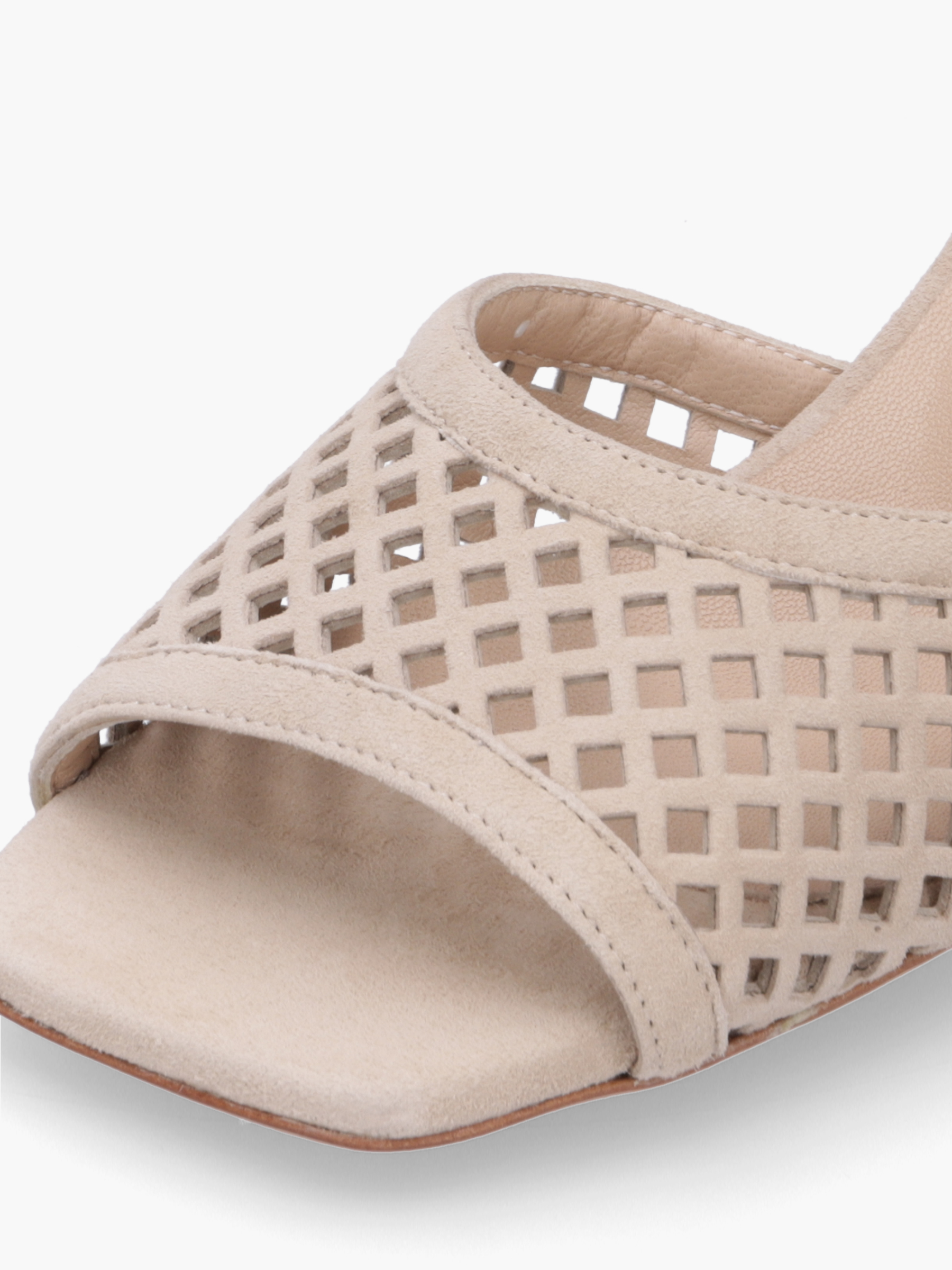GINA-Veloursleder-Beige-TM0660M-0010-0109-Thea-Mika_5_BM GINA Veloursleder Beige, Bekleidung, Schuhwerk, Sandale, Schuh