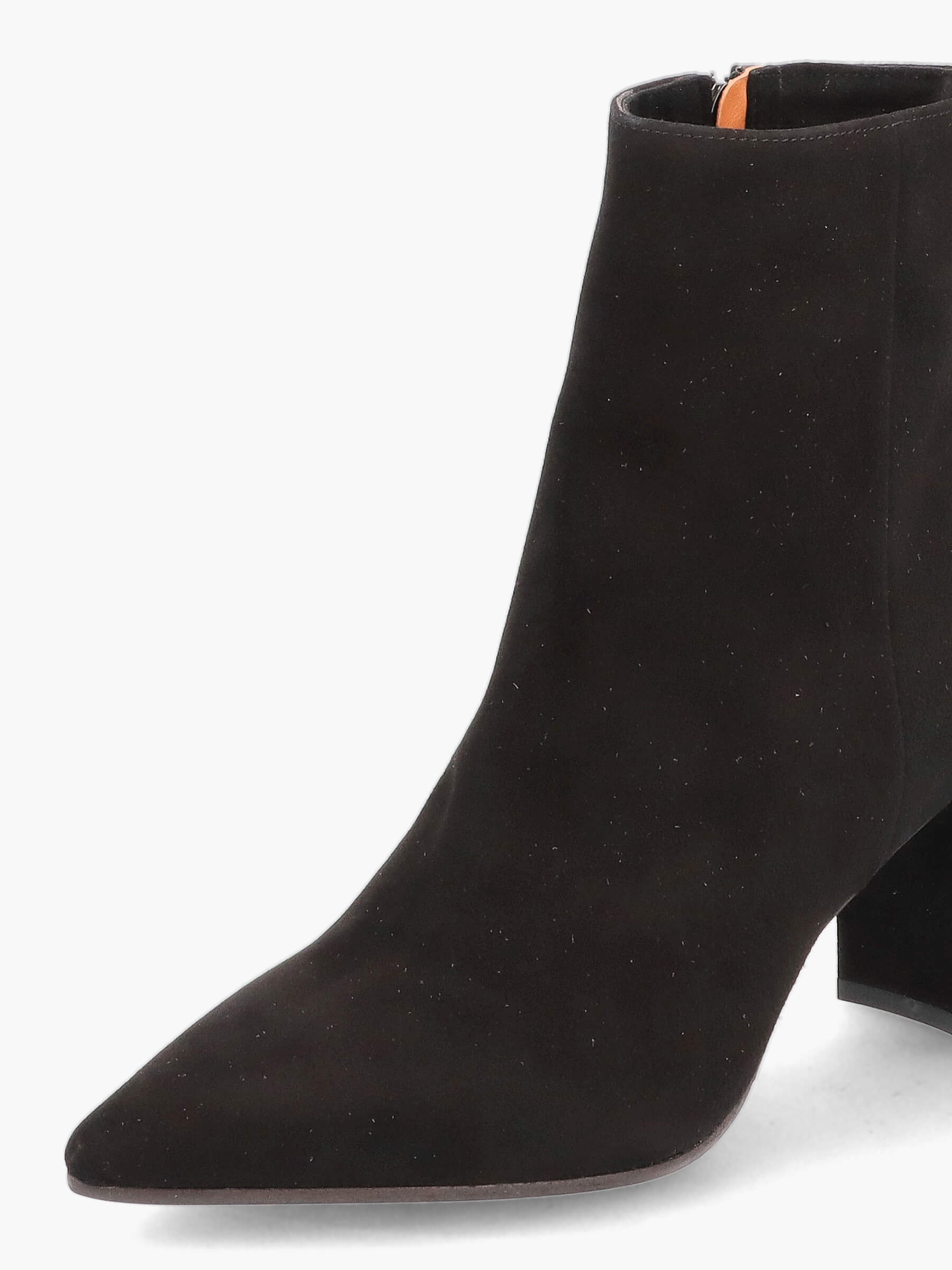 Stiefeletten nero 70 mm, Bekleidung, Schuhwerk, Schuh, Hoher Absatz, Wildleder