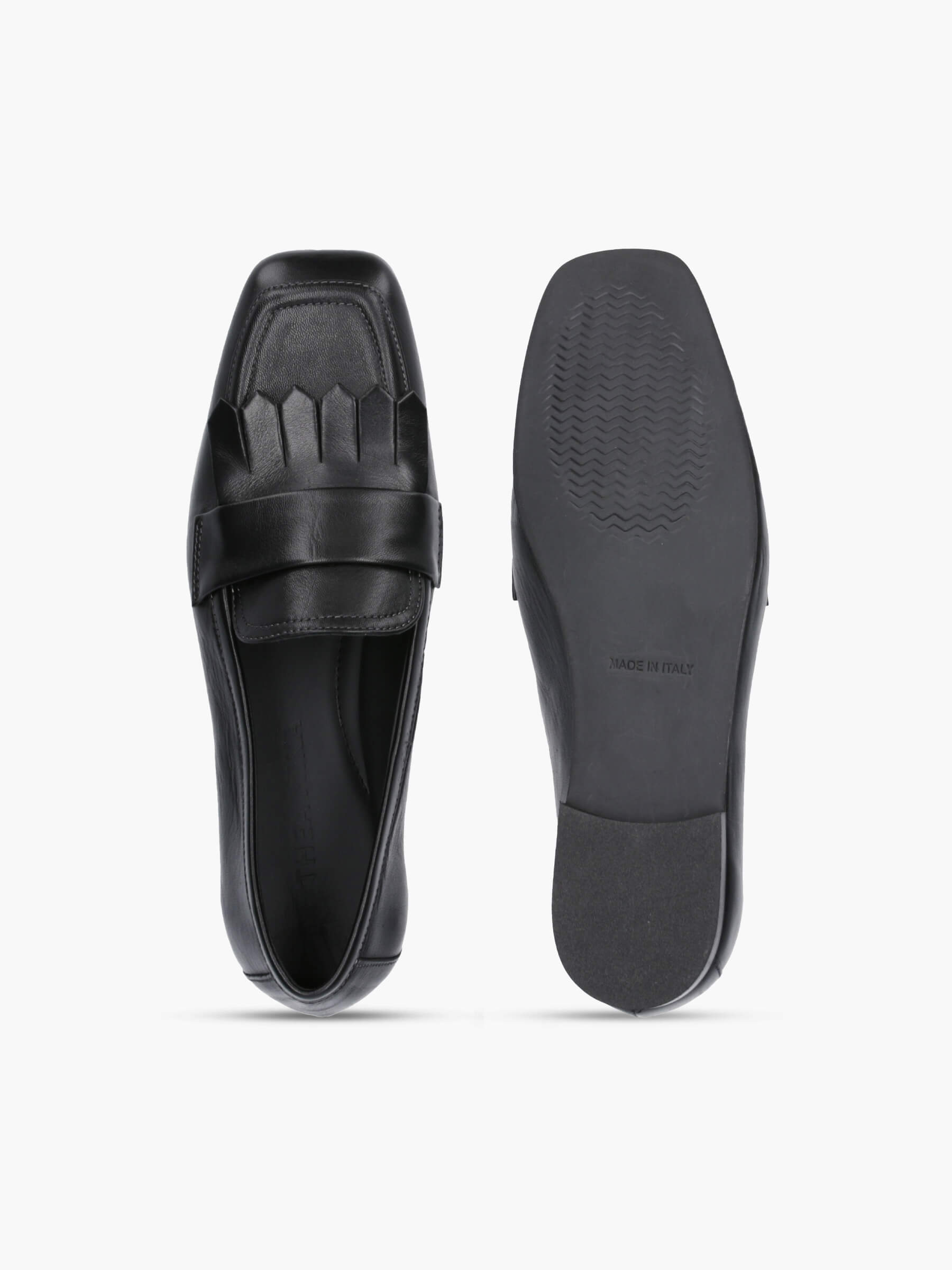 JANE-Glattleder-Schwarz-TM09208-0011-0001-Thea-Mika_6_BM JANE Glattleder Schwarz, Bekleidung, Schuhwerk, Schuh, Sneaker, Sandale