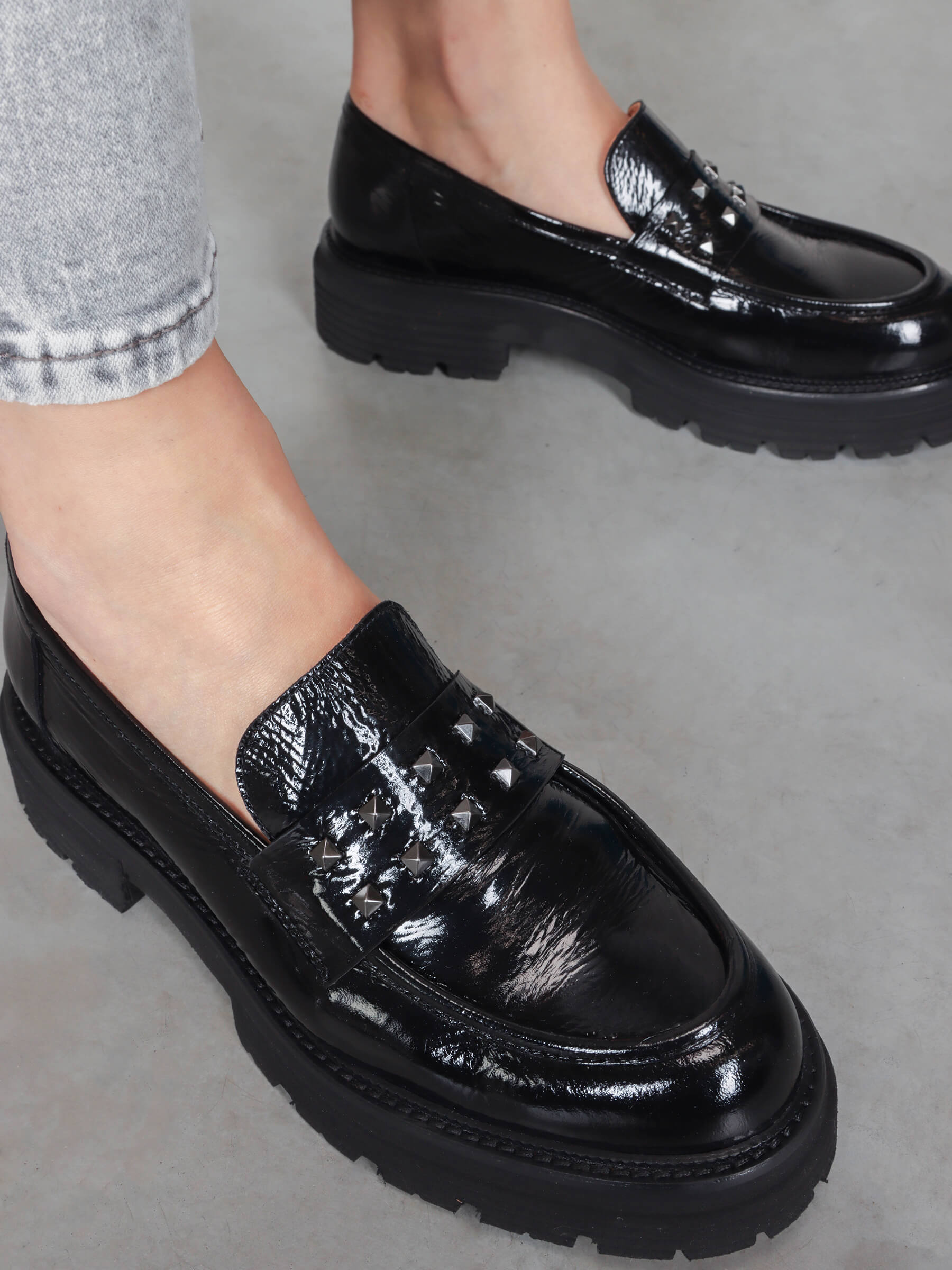 Loafers schwarz