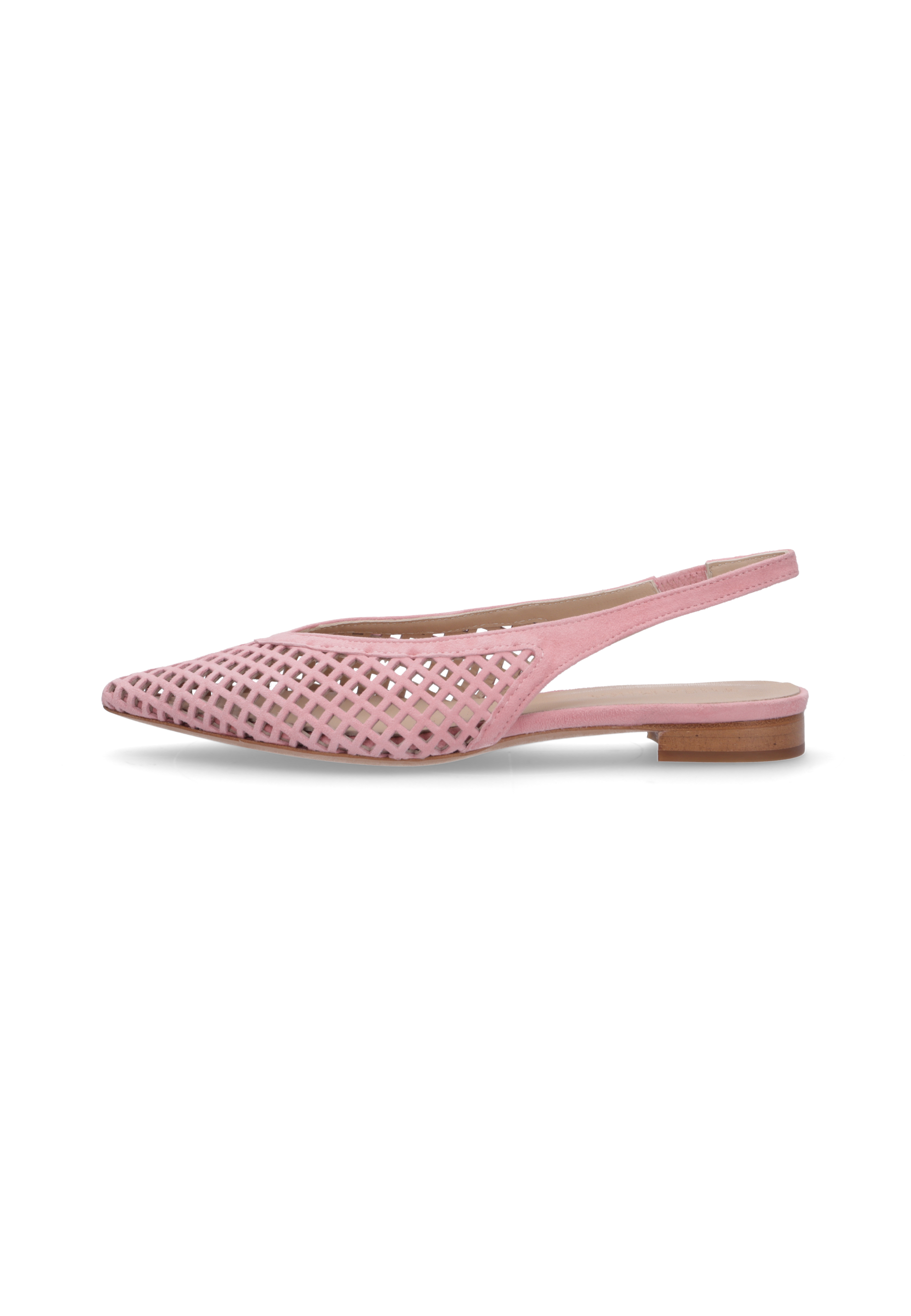 MARGO Veloursleder Rosa, Bekleidung, Schuhwerk, Schuh, Sandale, Hoher Absatz