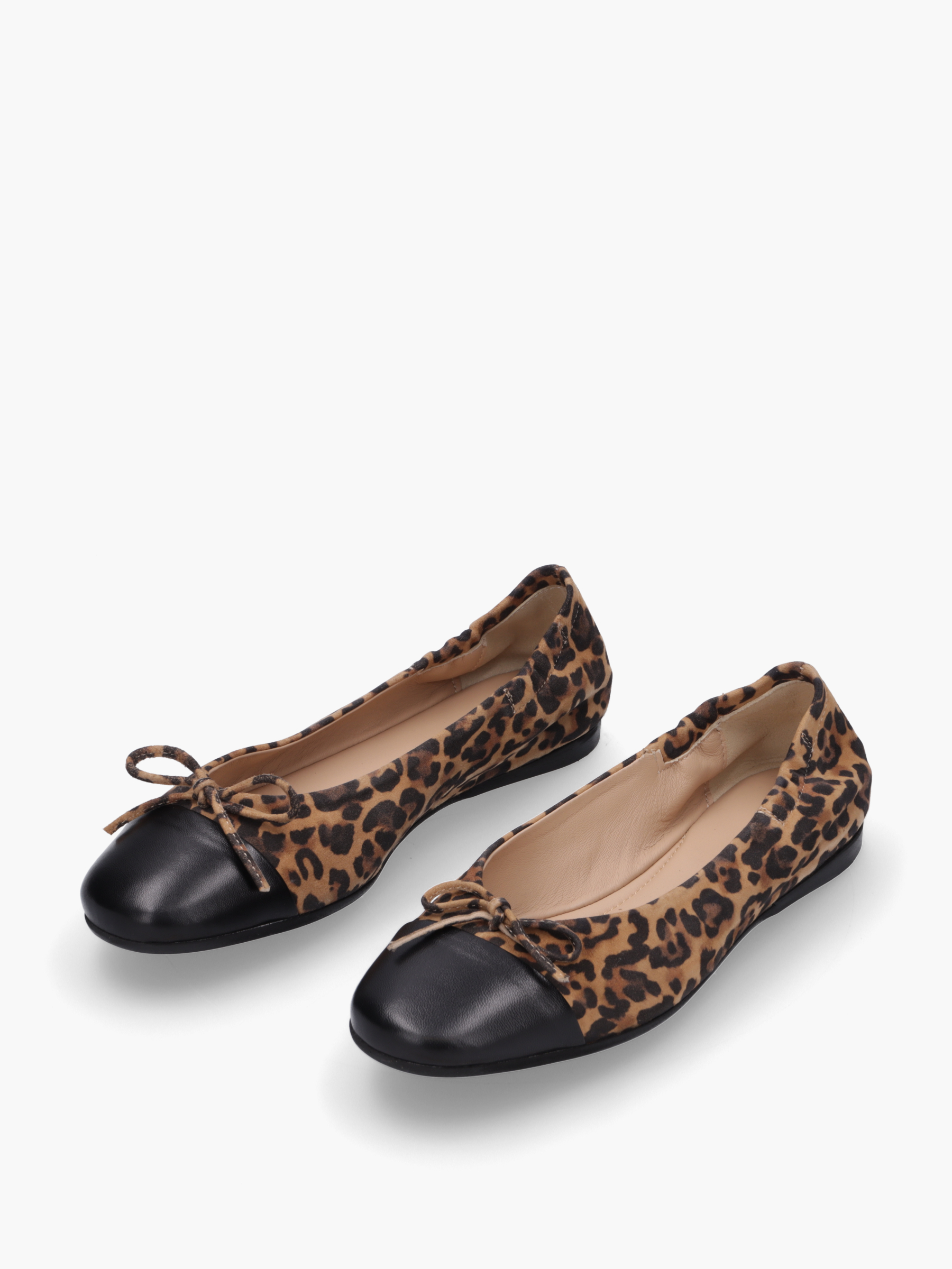BAHAN Leder Kombi Leo/Schwarz, Bekleidung, Schuhwerk, Schuh, Hoher Absatz, Sandale