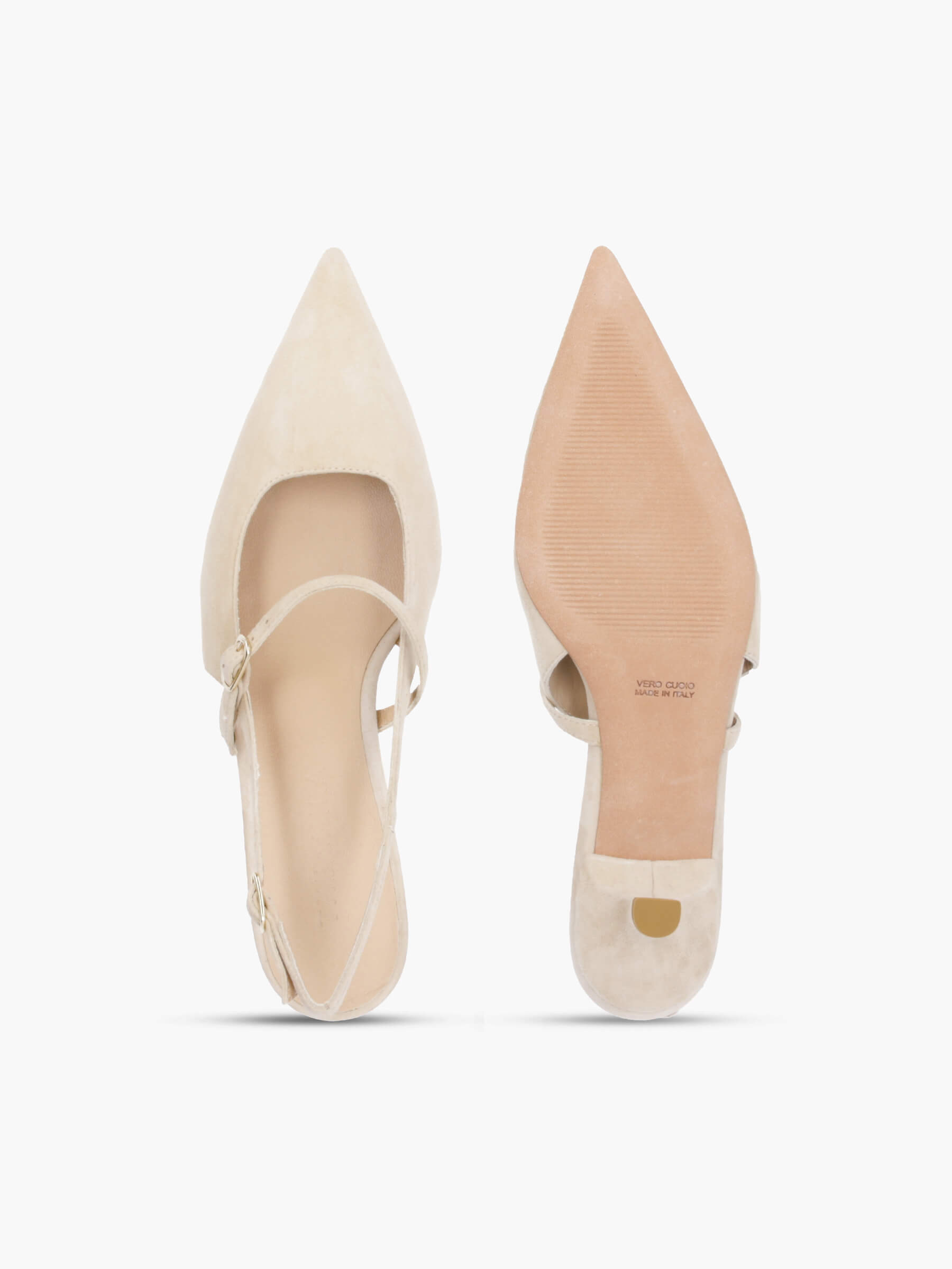 VERA-Veloursleder-Beige-TMC202M-0010-0109-Thea-Mika_6_BM VERA Veloursleder Beige, Bekleidung, Schuhwerk, Schuh, Hoher Absatz