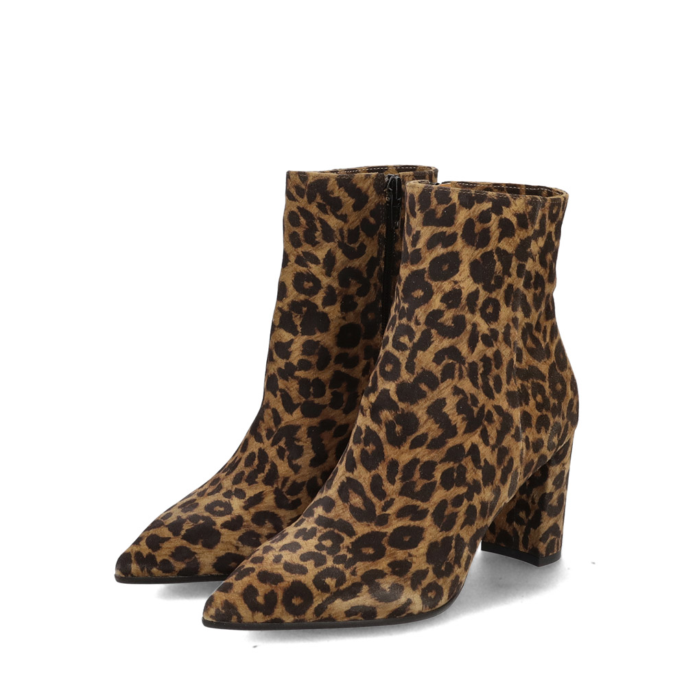 Stiefeletten cognac leo 70 mm, Bekleidung, Schuhwerk, Schuh, Hoher Absatz