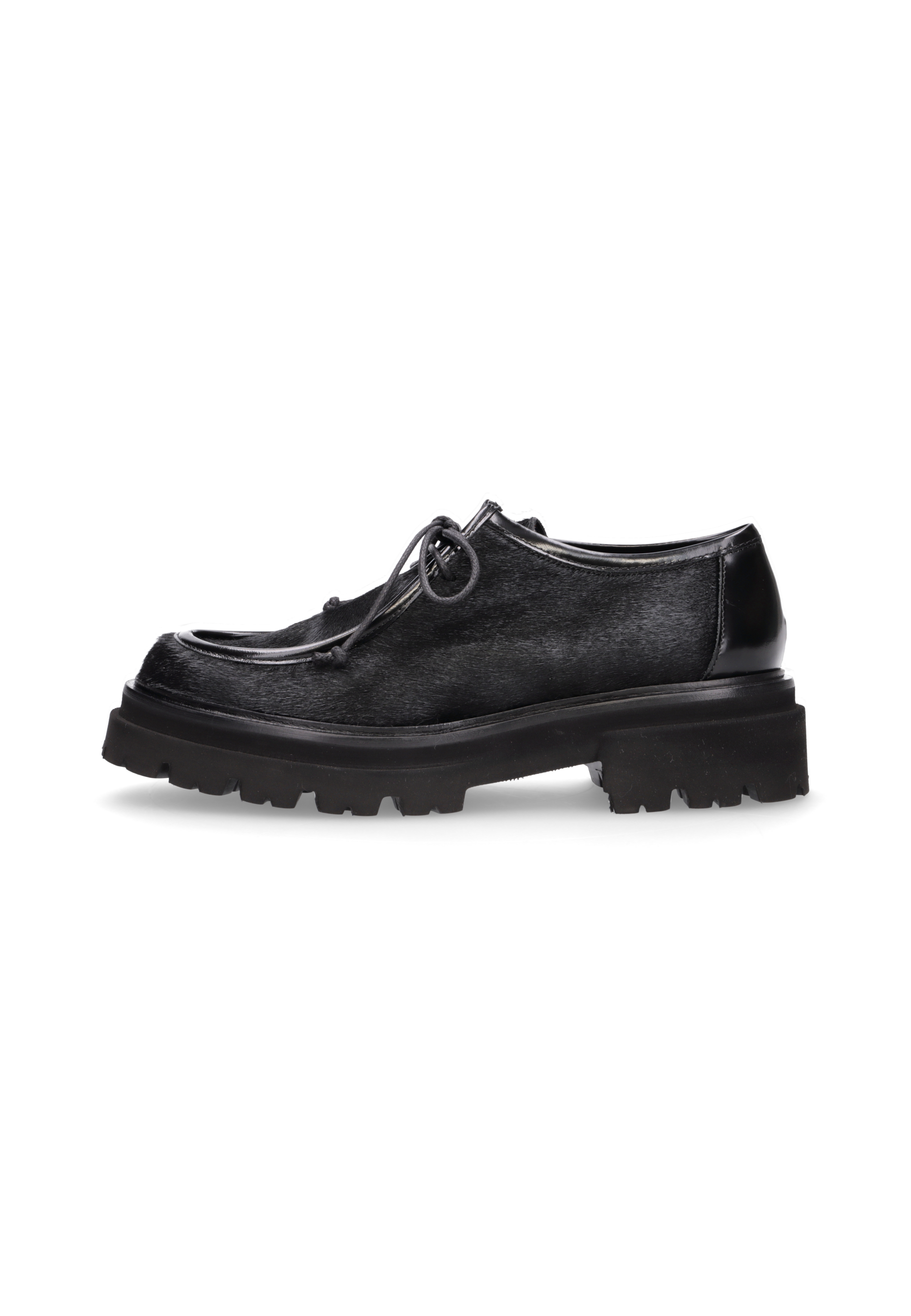 CHIEKO Kuhfell Dunkelblau, Bekleidung, Schuhwerk, Schuh, Sneaker, Wildleder