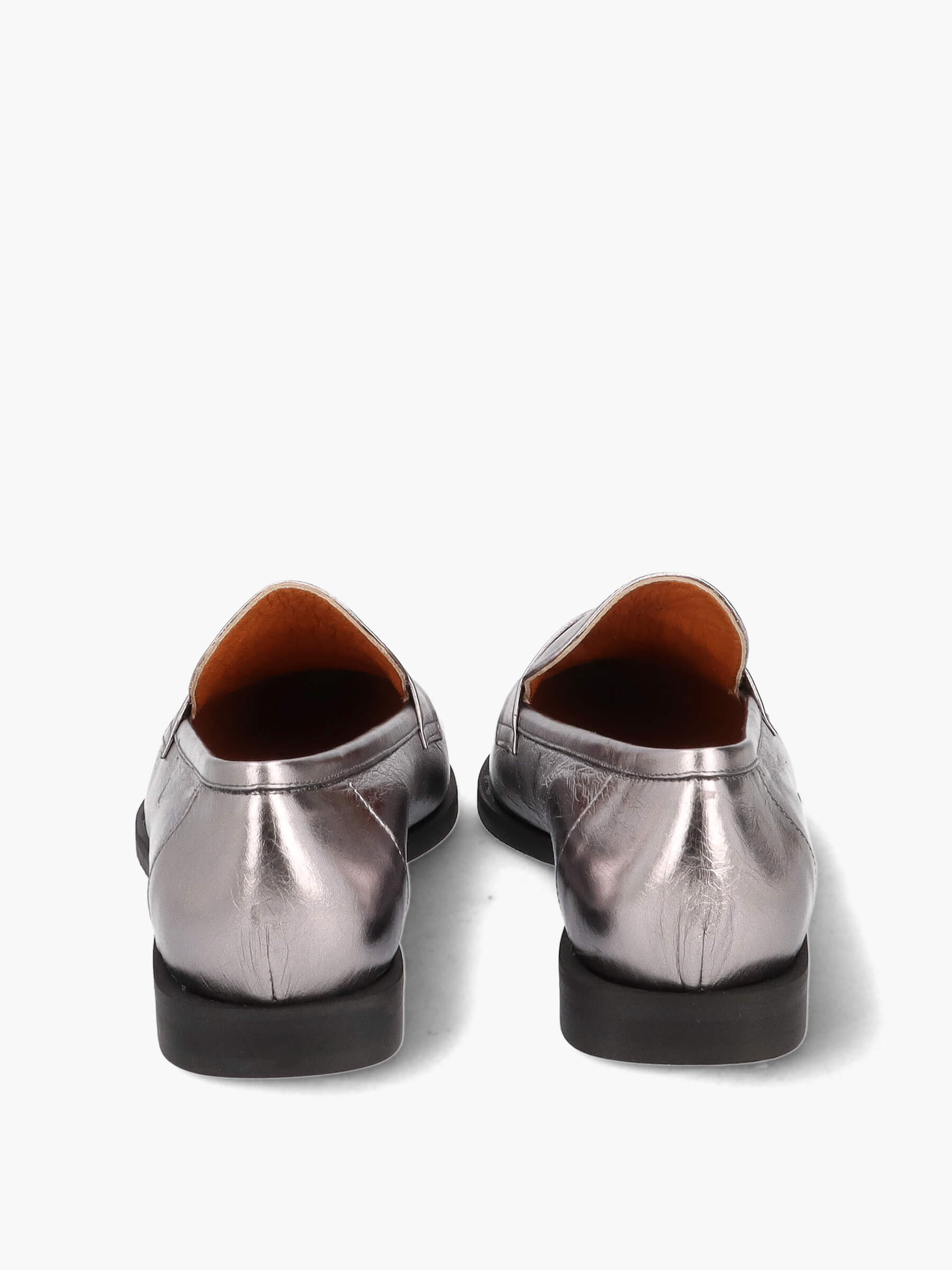 Mokassins-silber-TM9100F-0036-0147-Thea-Mika_3_BM Mokassins silber, Bekleidung, Schuhwerk, Schuh, Rauchrohr, Turnschuh