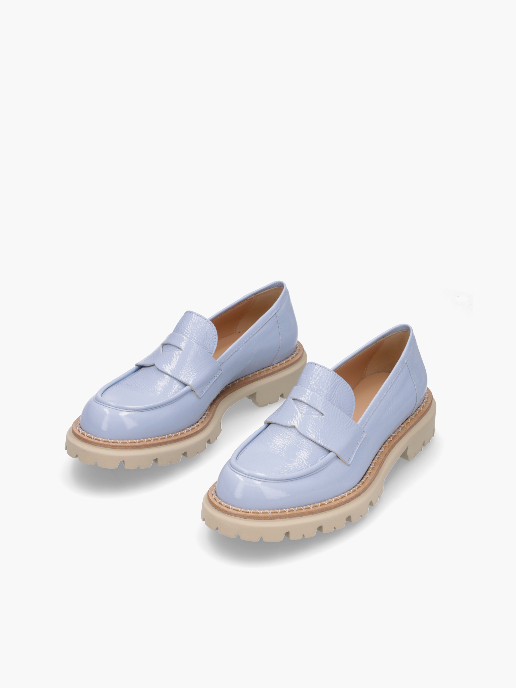 CUI-Lackleder-Hellblau-TX03276-0012-0087-Thea-Mika_8_BM CUI Lackleder Hellblau, Bekleidung, Schuhwerk, Schuh, Sneaker, Sandale