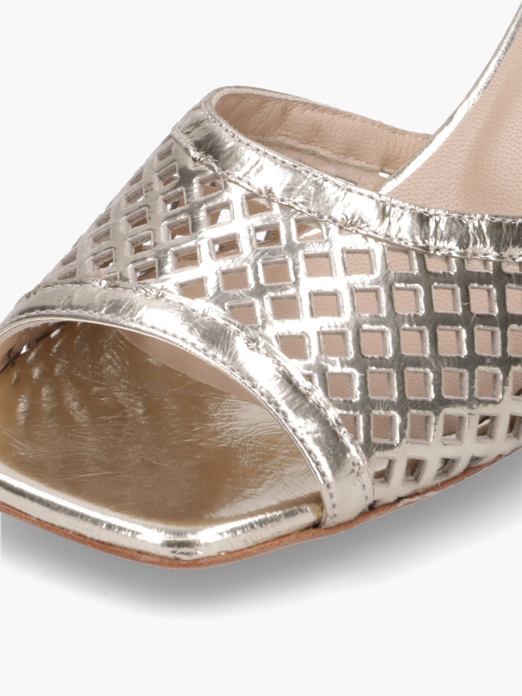 GINA-Metallic-Leder-Gold-TM0660M-0036-0084-Thea-Mika_5_BM GINA Metallic-Leder Gold, Bekleidung, Schuhwerk, Schuh, Sandale