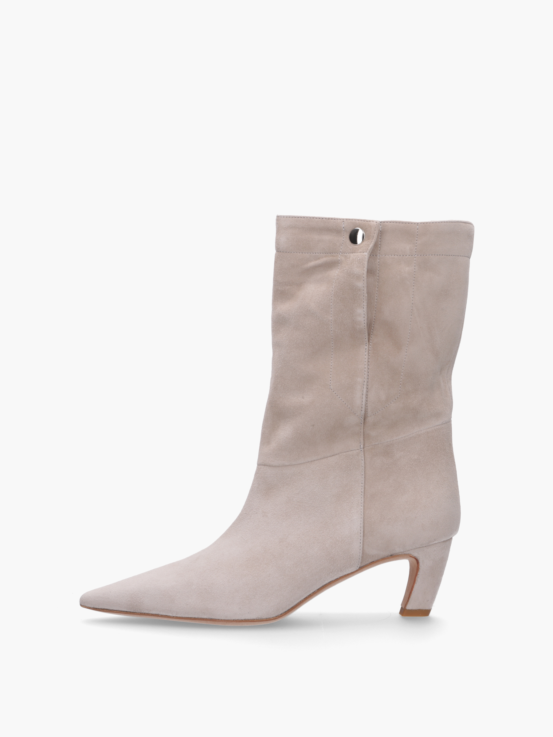 VANTA-Veloursleder-Beige-TMC451B-0010-0099-Thea-Mika_1_BM VANTA Veloursleder Grau, Bekleidung, Schuhwerk, Schuh, Hoher Absatz