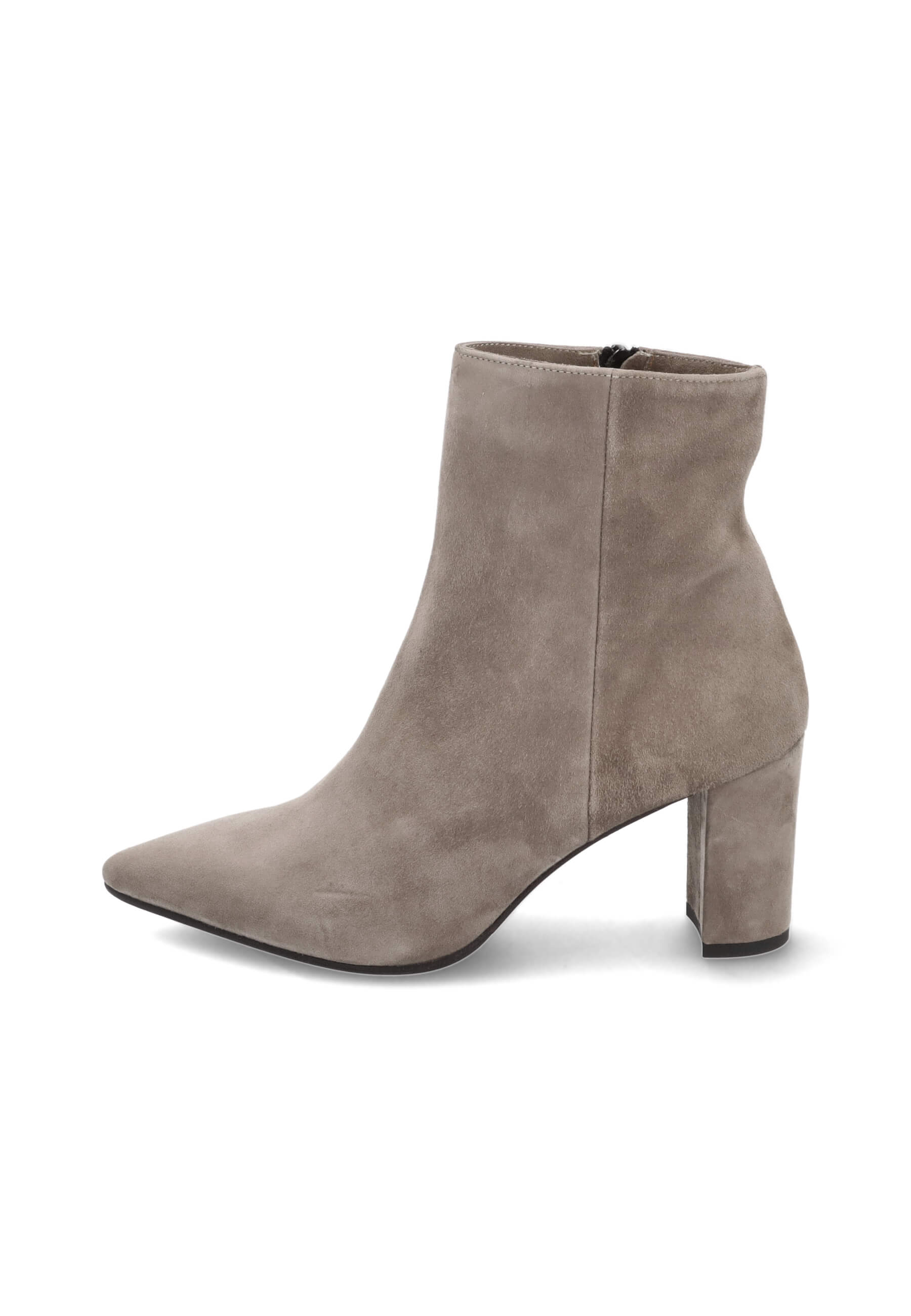 Stiefeletten braun 70 mm, Bekleidung, Schuhwerk, Schuh, Hoher Absatz, Wildleder