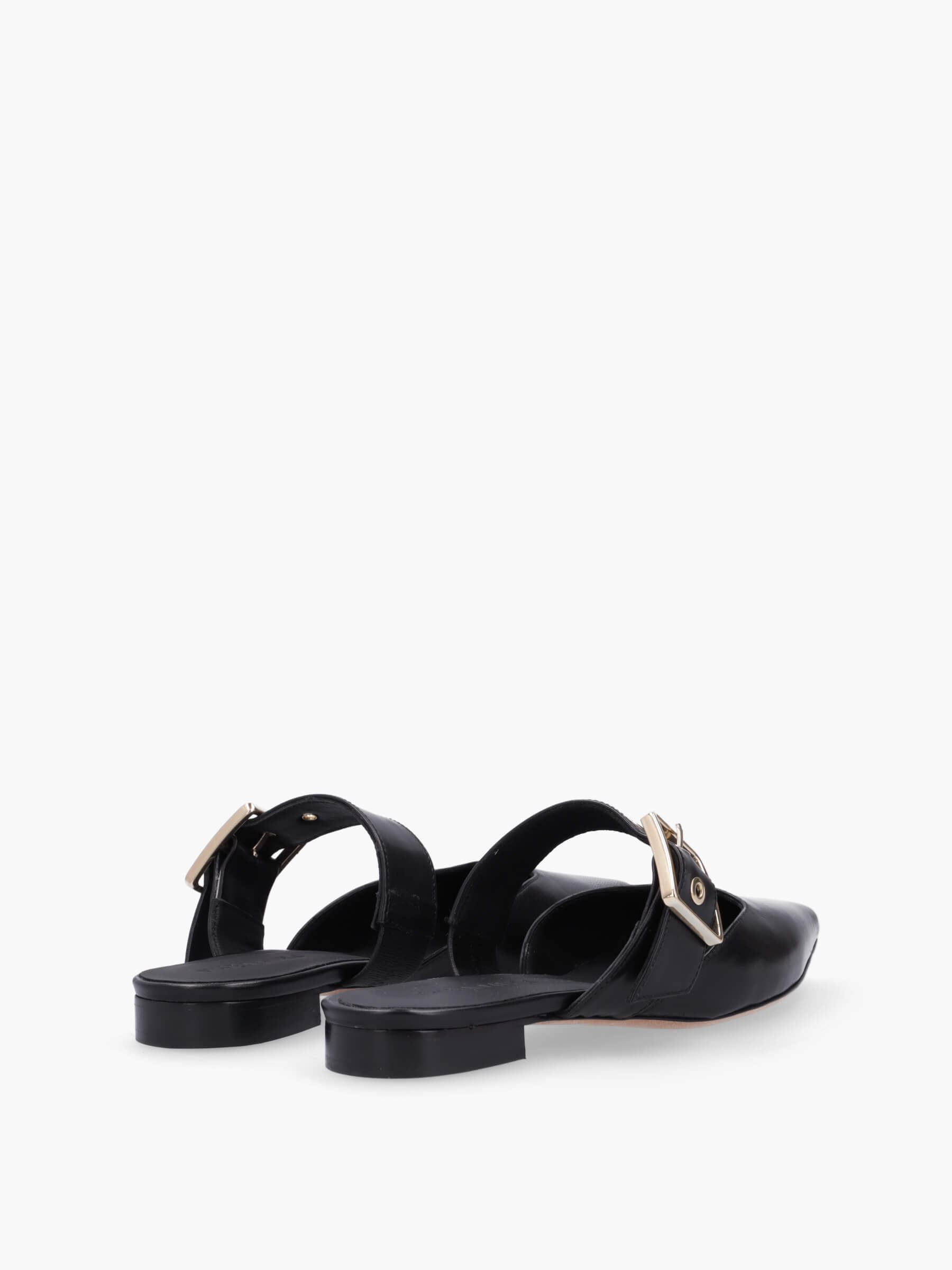 MIWA-Glattleder-Schwarz-TM9103F-0011-0001-Thea-Mika_3_BM MIWA Glattleder Schwarz, Bekleidung, Schuhwerk, Sandale