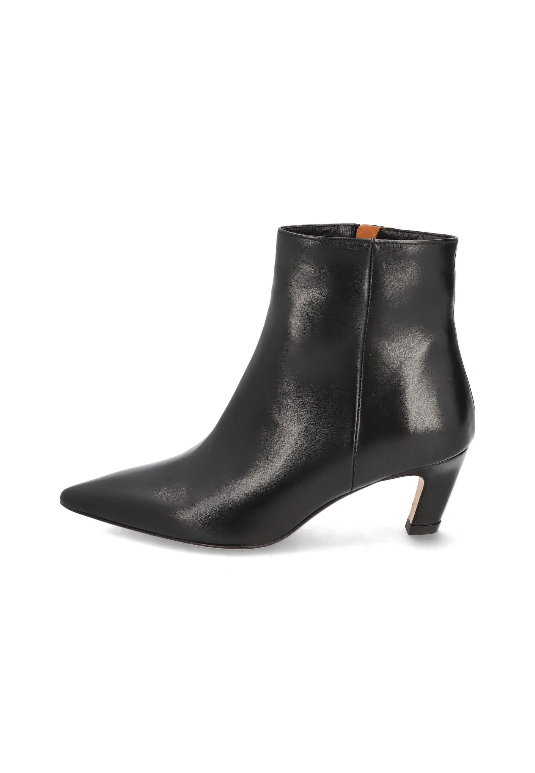 Stiefeletten schwarz 50 mm, Bekleidung, Schuhwerk, Schuh, Hoher Absatz