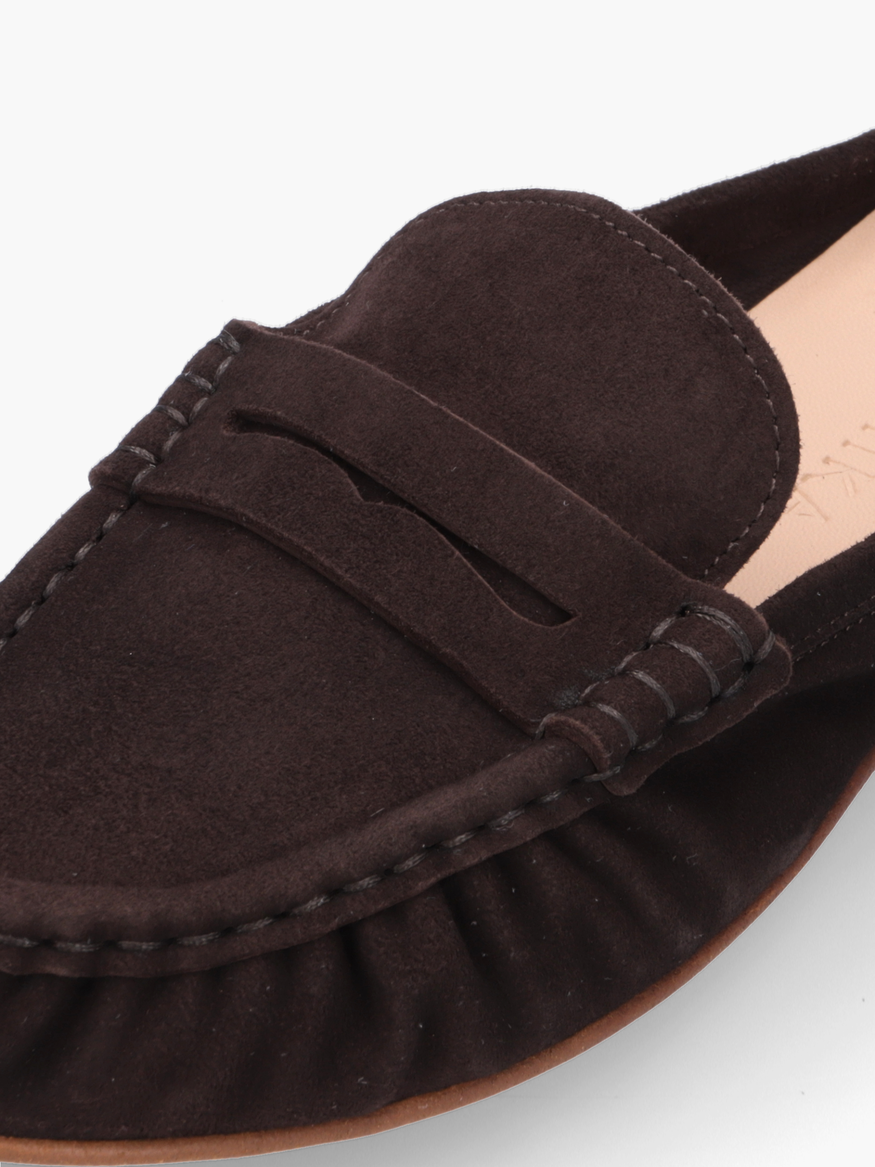 PHILLIS-Veloursleder-Dunkel-Braun-MUCLASS-0081-0012-Thea-Mika_5_BMTTV5fbTI2lY8I PHILLIS Veloursleder Dunkel Braun, Bekleidung, Schuhwerk, Schuh, Wildleder