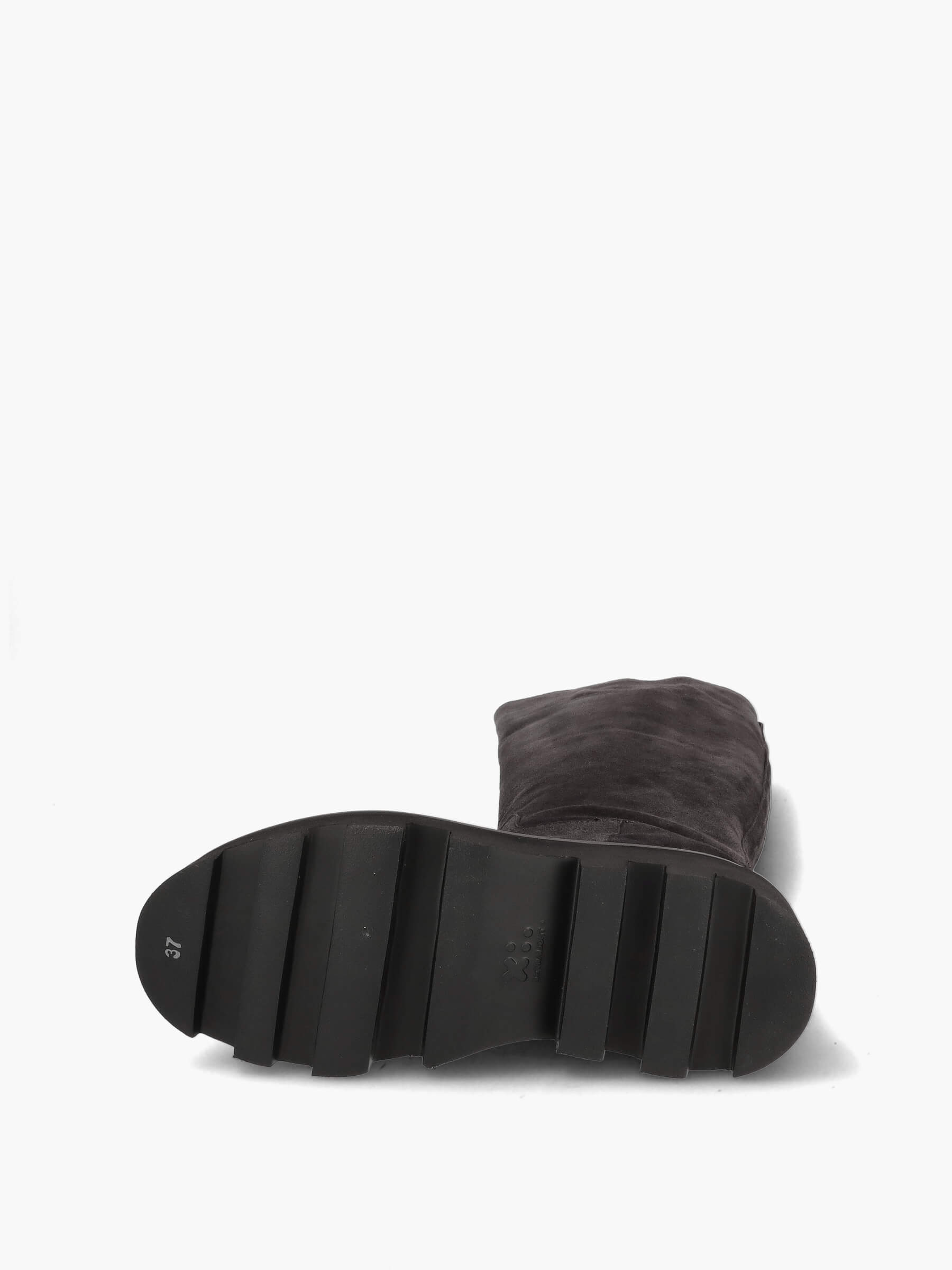 Langschaftstiefel-grau-TM9980Z-0002-0168-Thea-Mika_4_BM Langschaftstiefel grau , Schuhwerk, Schuh, Wildleder, Sandale, Turnschuh