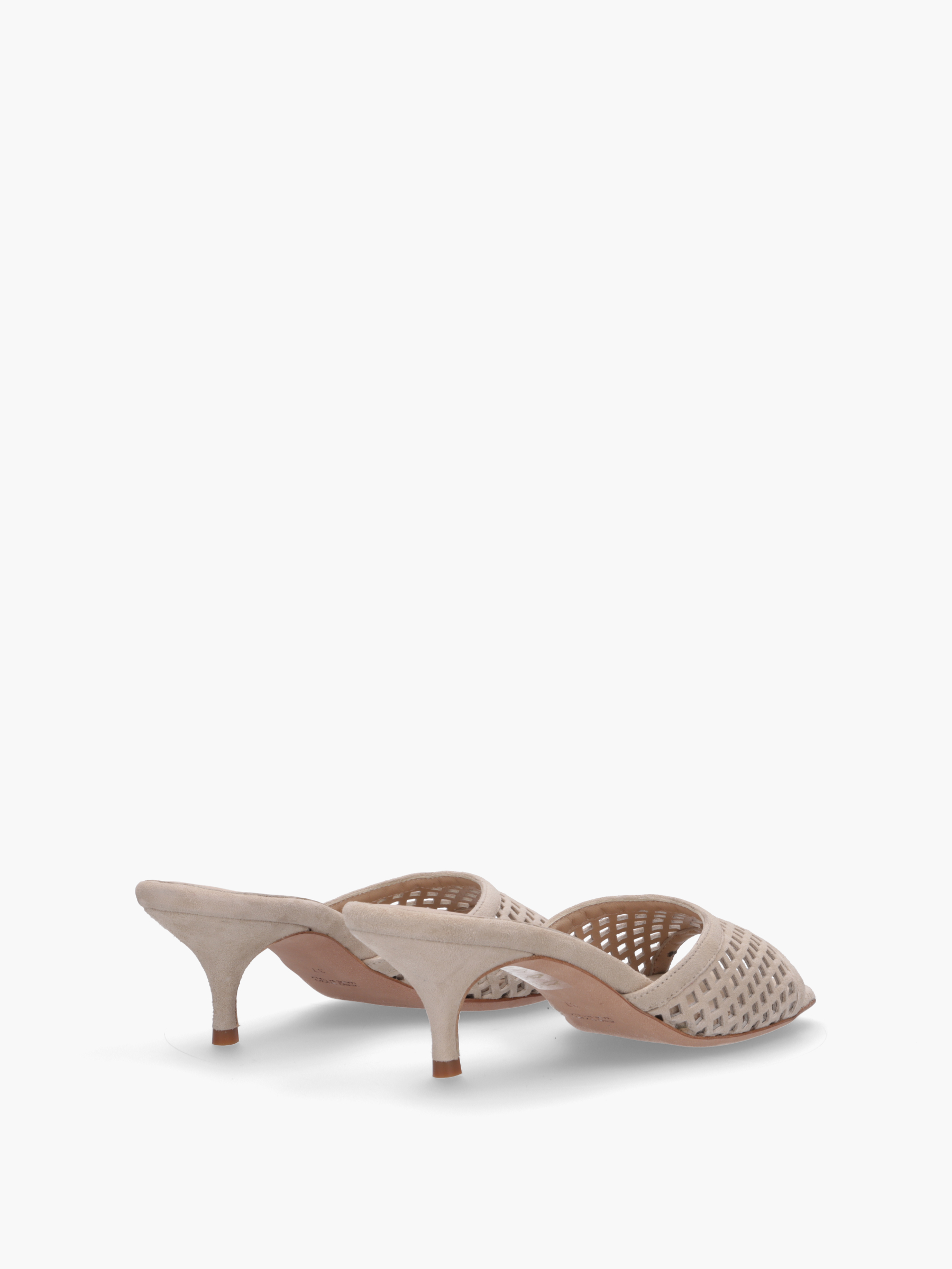 GINA-Veloursleder-Beige-TM0660M-0010-0109-Thea-Mika_3_BM GINA Veloursleder Beige, Bekleidung, Schuhwerk, Schuh, Sandale, Hoher Absatz