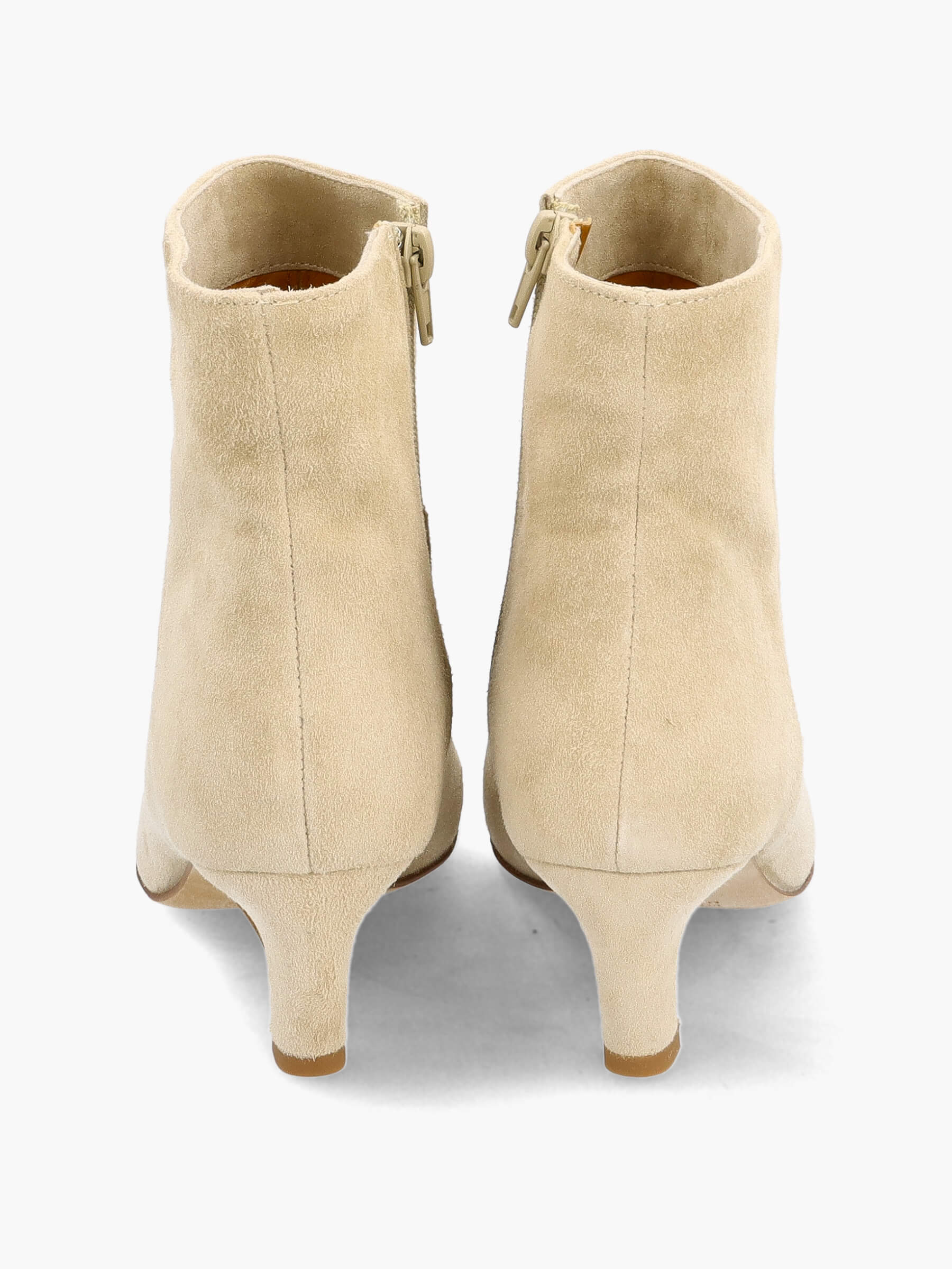 Stiefeletten beige 50 mm, Bekleidung, Schuhwerk, Schuh, Hoher Absatz