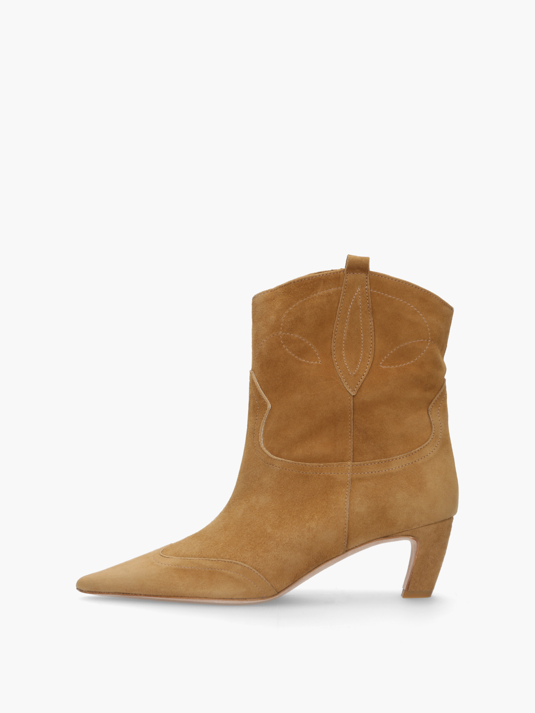 VARI-Veloursleder-Beige-TMC452B-0010-0006-Thea-Mika_1_BM VARI Veloursleder Beige, Schuhwerk, Hoher Absatz, Schuh, Stiefel, Wildleder