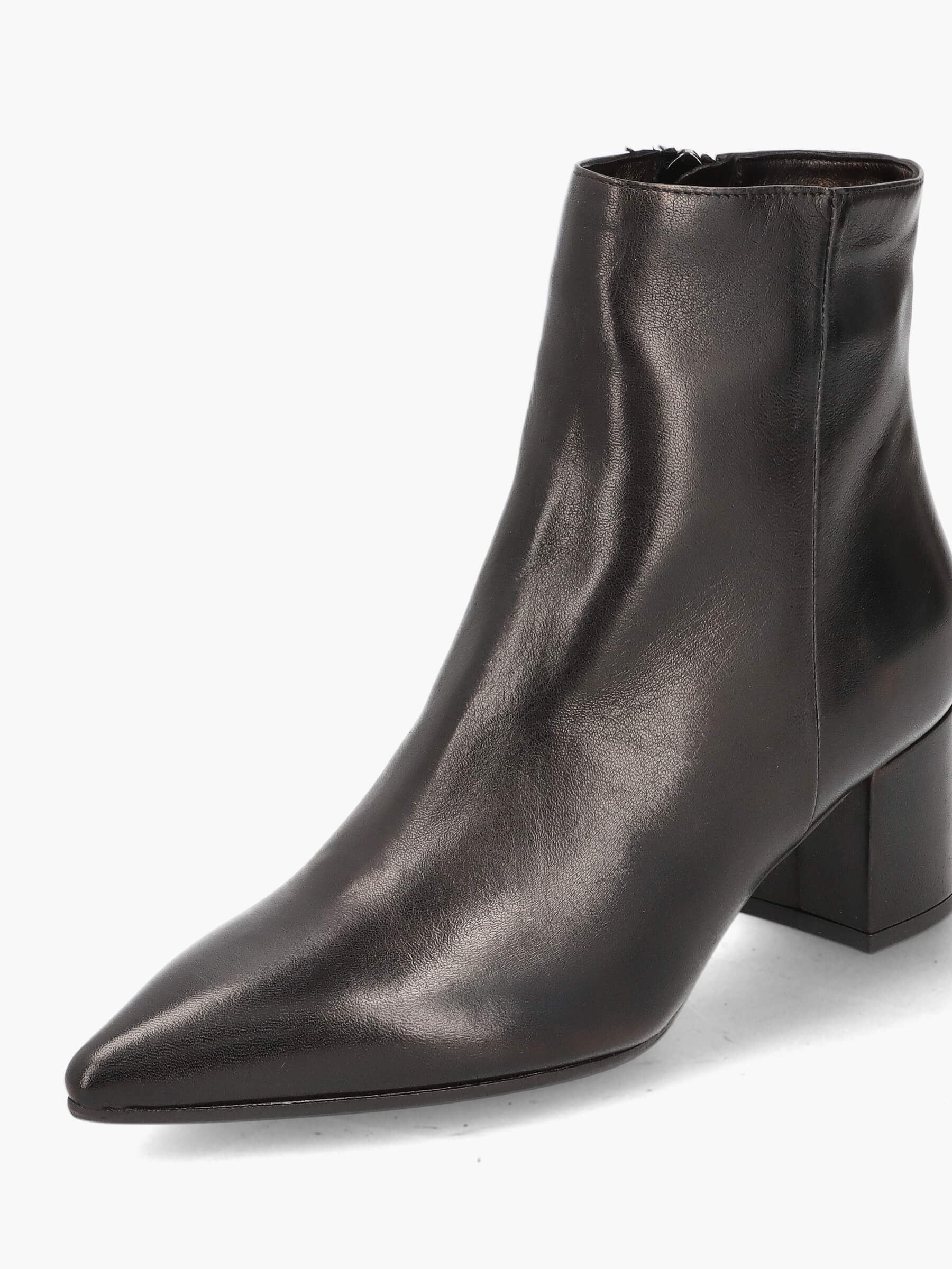 Stiefeletten schwarz 50 mm, Bekleidung, Schuhwerk, Schuh, Hoher Absatz
