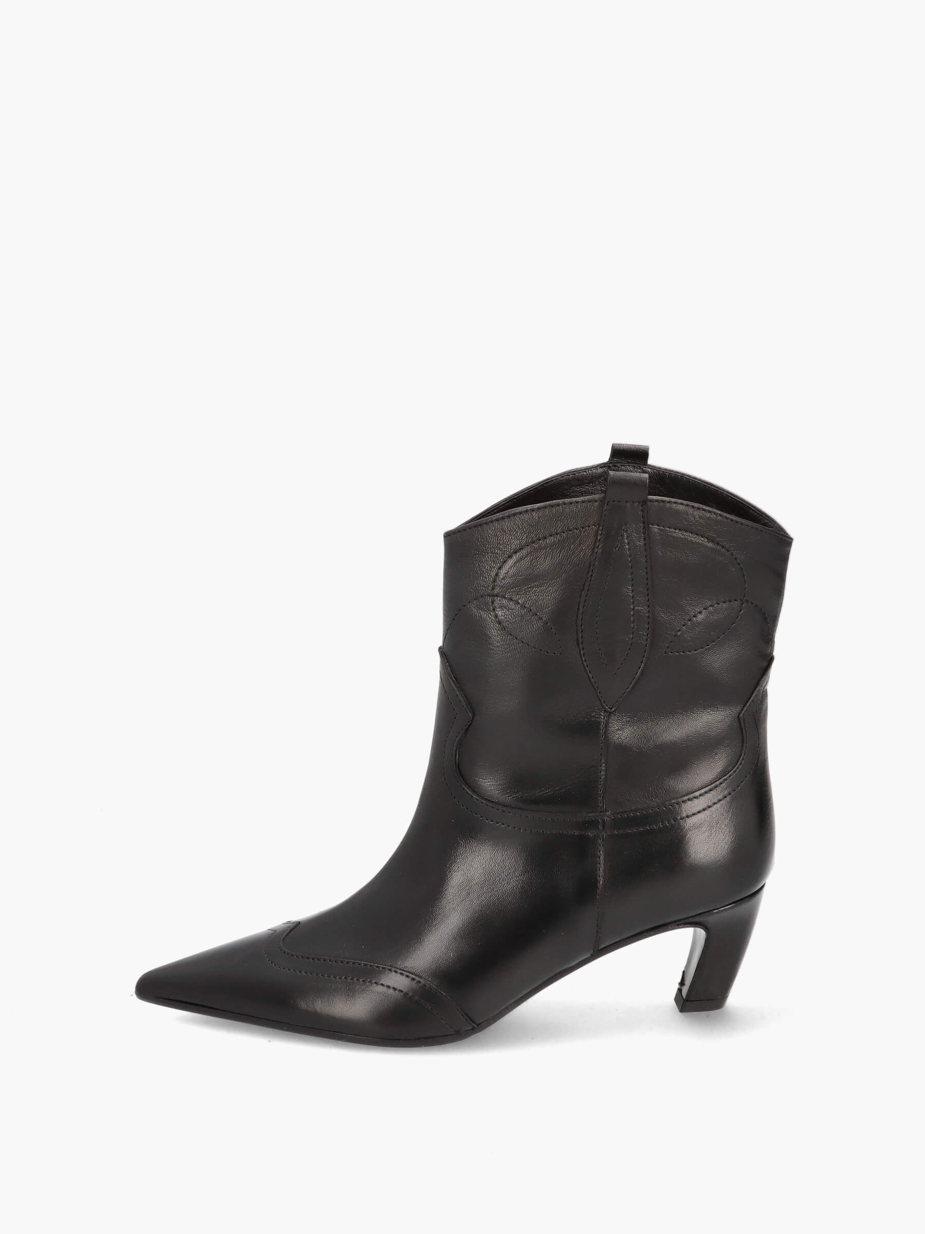 Cowboy-Boots-schwarz-50-mm-TMC452B-2-0030-0001-Thea-Mika_1_BM Cowboy Boots schwarz 50 mm, Stiefel, Kleidung, Schuhwerk, Schuh