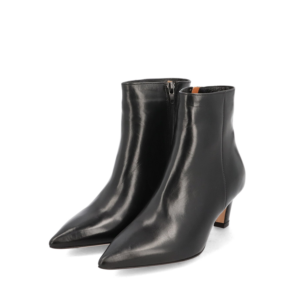 Stiefeletten schwarz 50 mm, Bekleidung, Schuhwerk, Schuh, Hoher Absatz