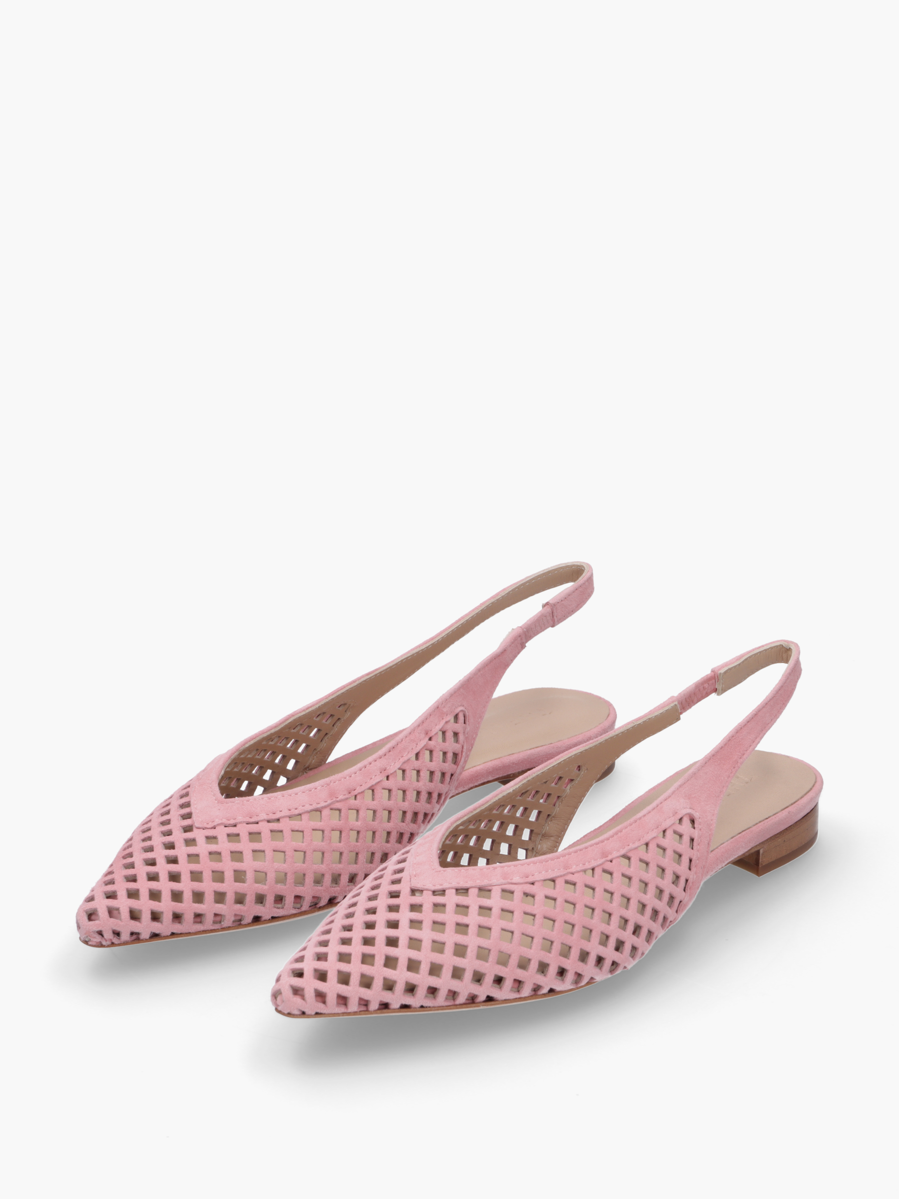 MARGO Veloursleder Rosa, Bekleidung, Schuhwerk, Sandale, Schuh, Hoher Absatz