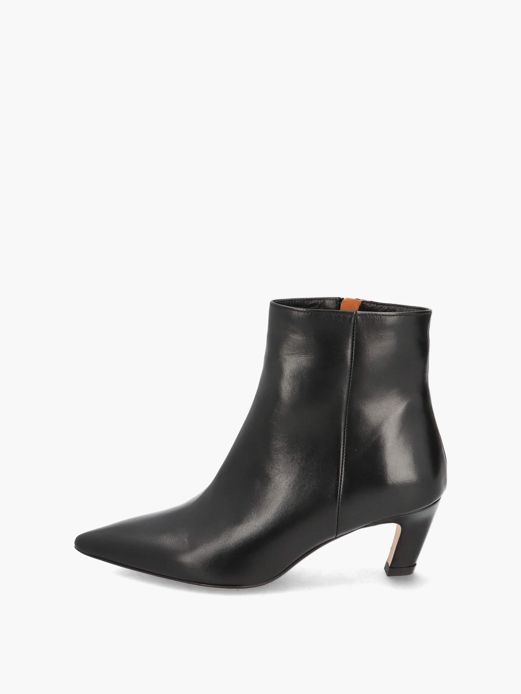 Stiefeletten schwarz 50 mm, Bekleidung, Schuhwerk, Schuh, Hoher Absatz