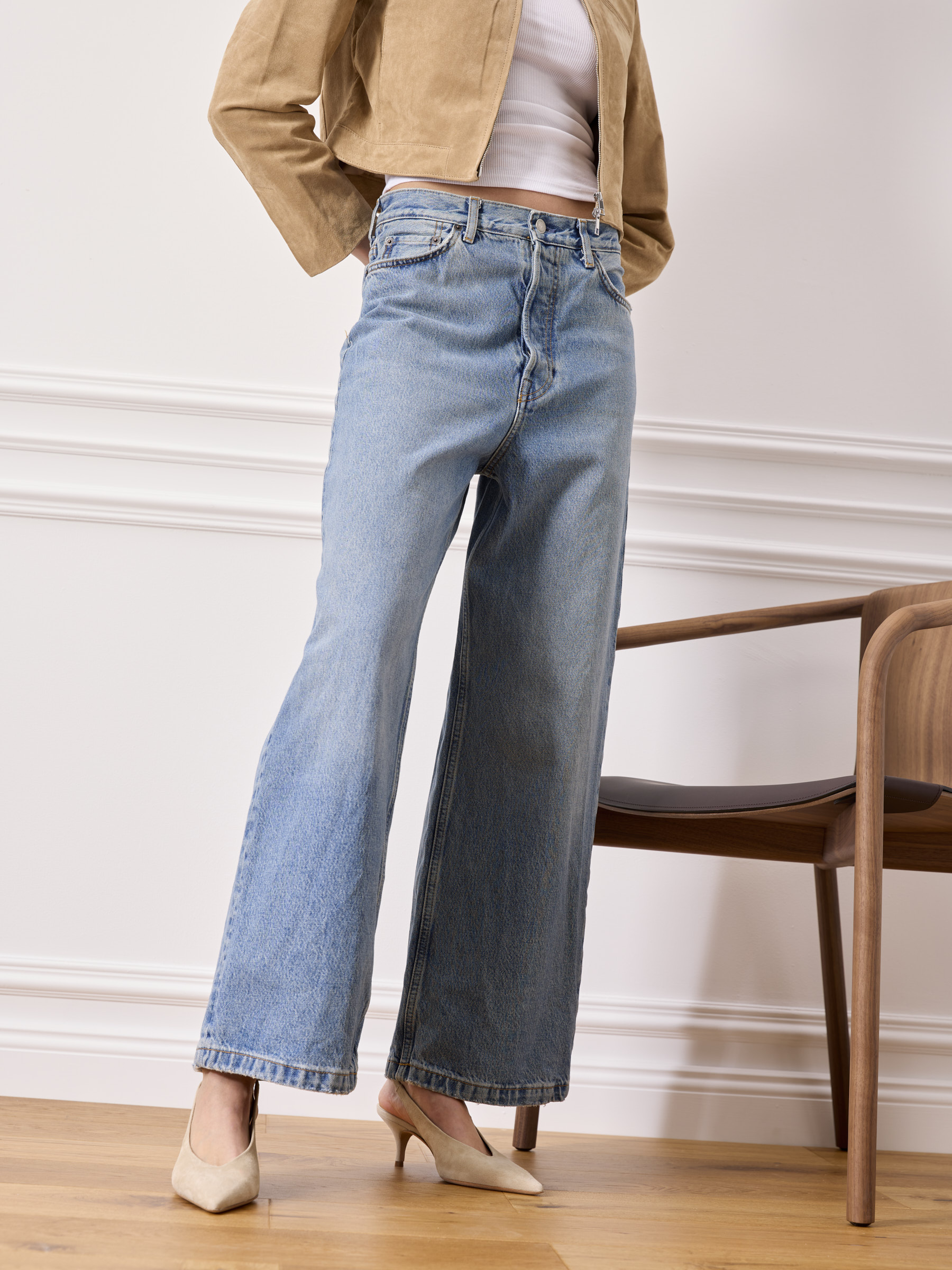VI-Veloursleder-Beige-TMC407M-0010-0109-Thea-Mika_8_BM VI Veloursleder Beige, Bekleidung, Jeans, Hosen, Hoher Absatz, Schuh