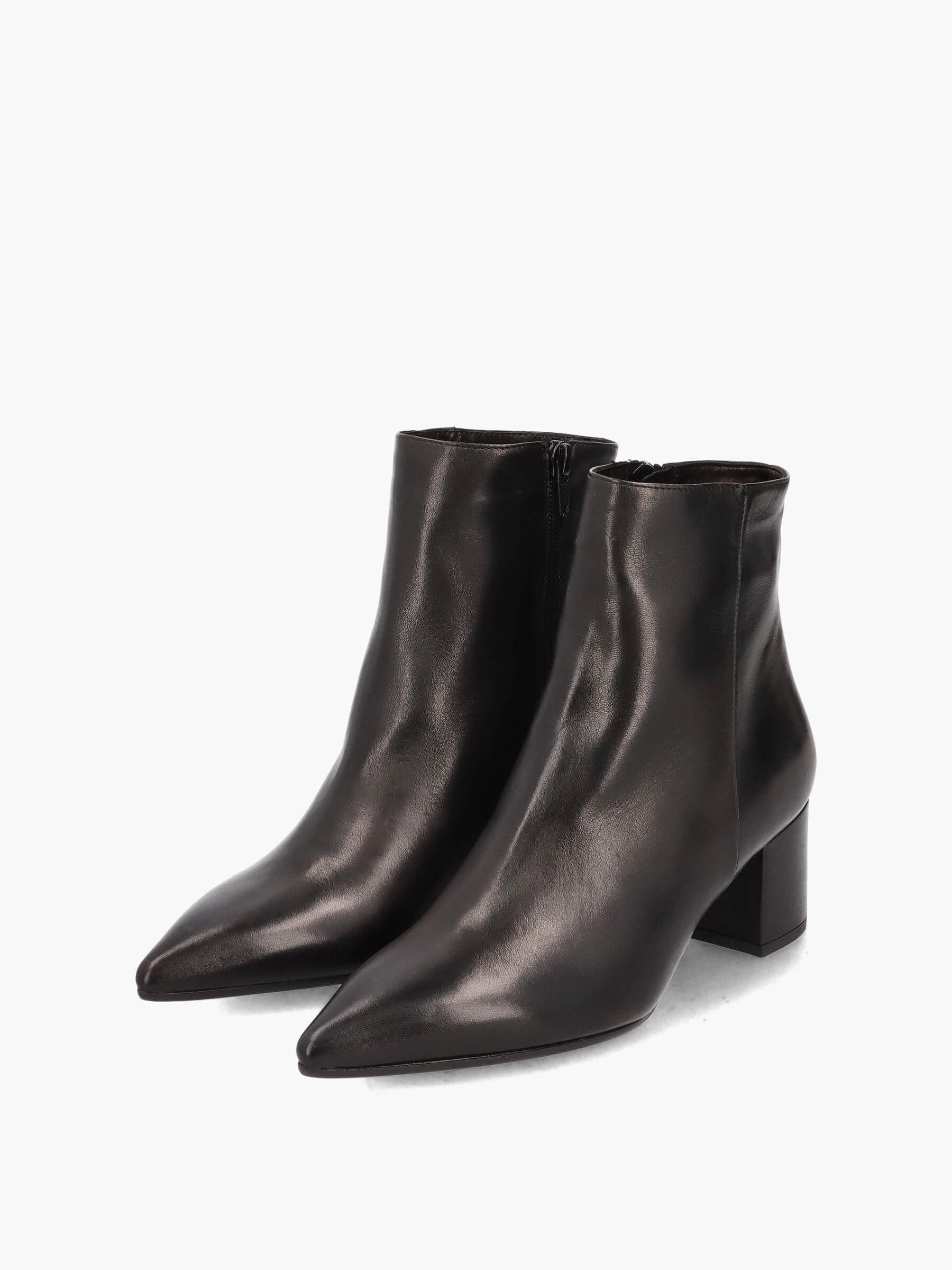 Stiefeletten schwarz 50 mm, Bekleidung, Schuhwerk, Schuh, Hoher Absatz