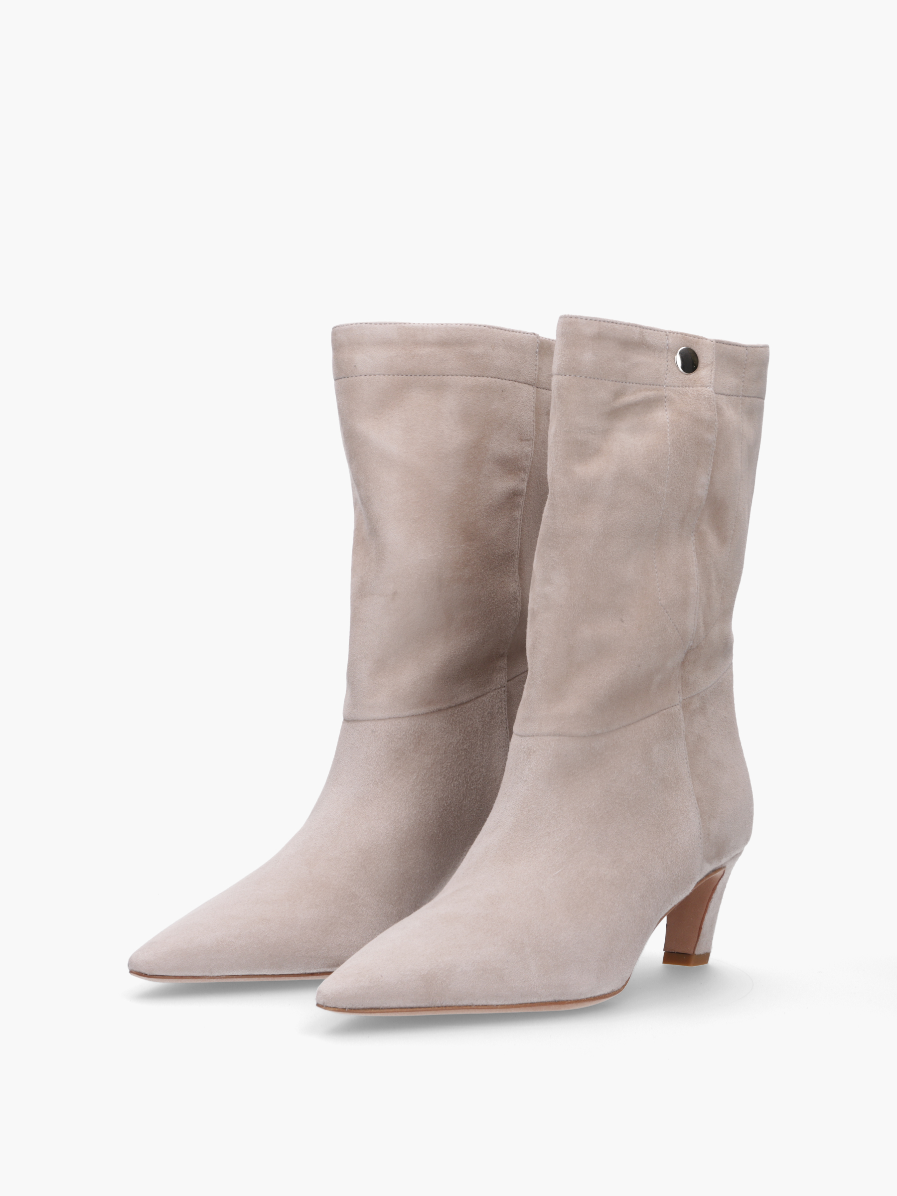 VANTA-Veloursleder-Beige-TMC451B-0010-0099-Thea-Mika_2_BM VANTA Veloursleder Grau, Bekleidung, Schuhwerk, Schuh, Hoher Absatz