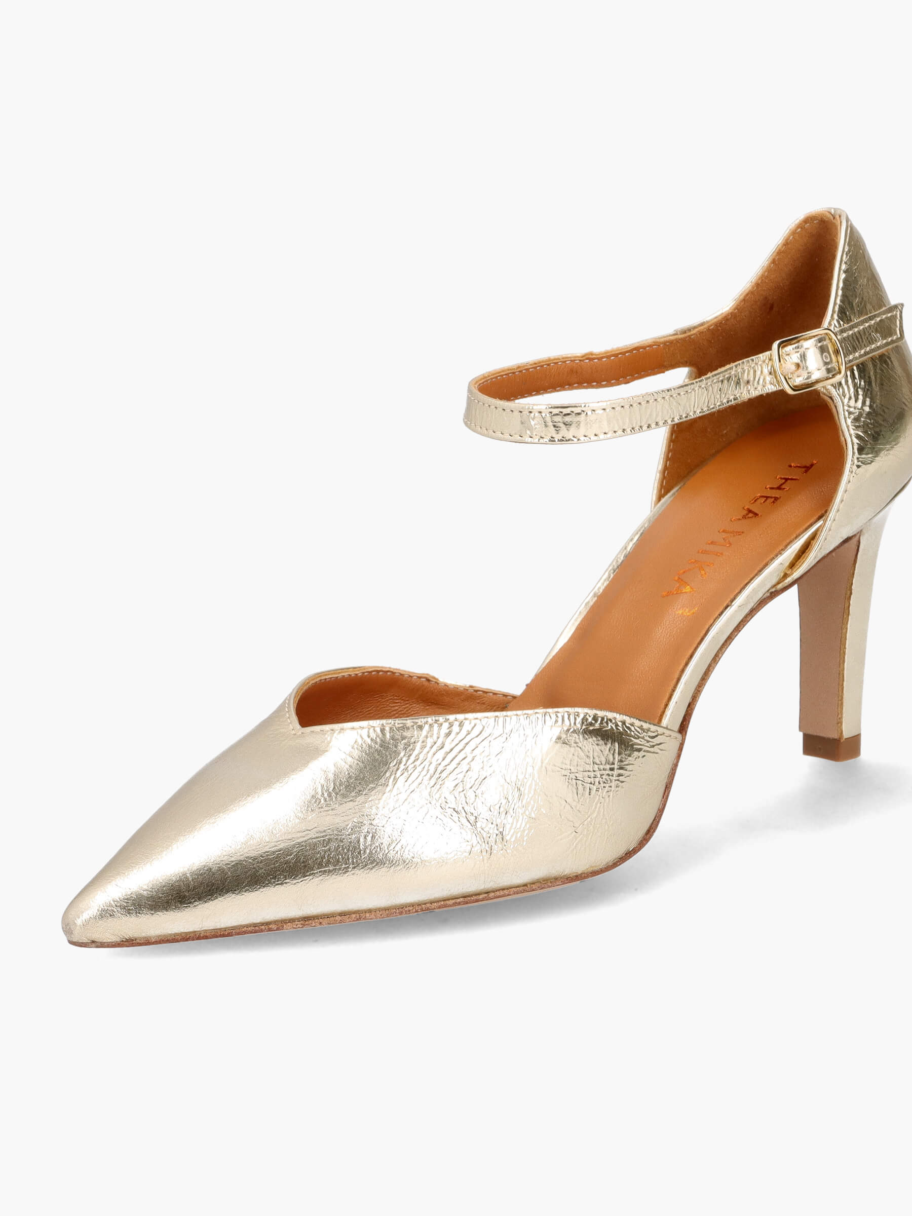Pumps-metallic-35-mm-TM8736D-0036-0084-Thea-Mika_6_BM Pumps metallic 35 mm, Bekleidung, Schuhwerk, Schuh, Hoher Absatz, Sandale