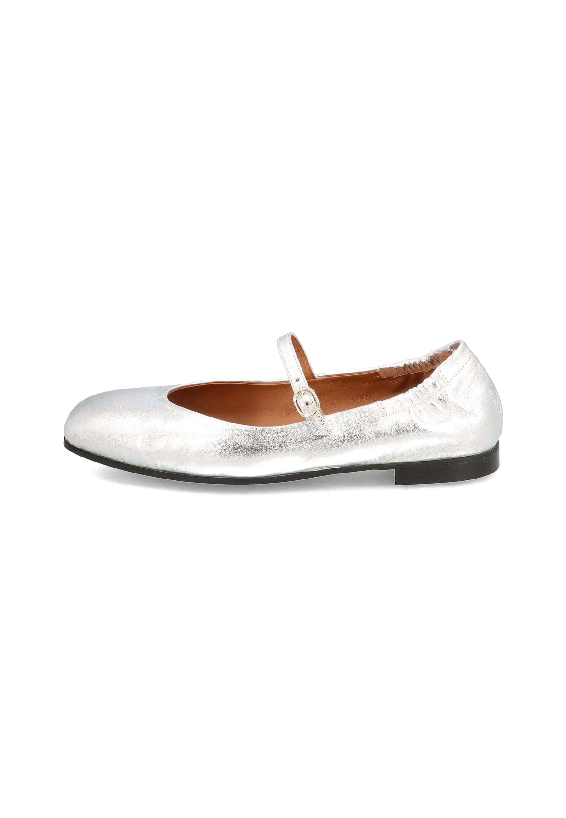 Ballerinas metallic argento, Bekleidung, Schuhwerk, Schuh, Sandale