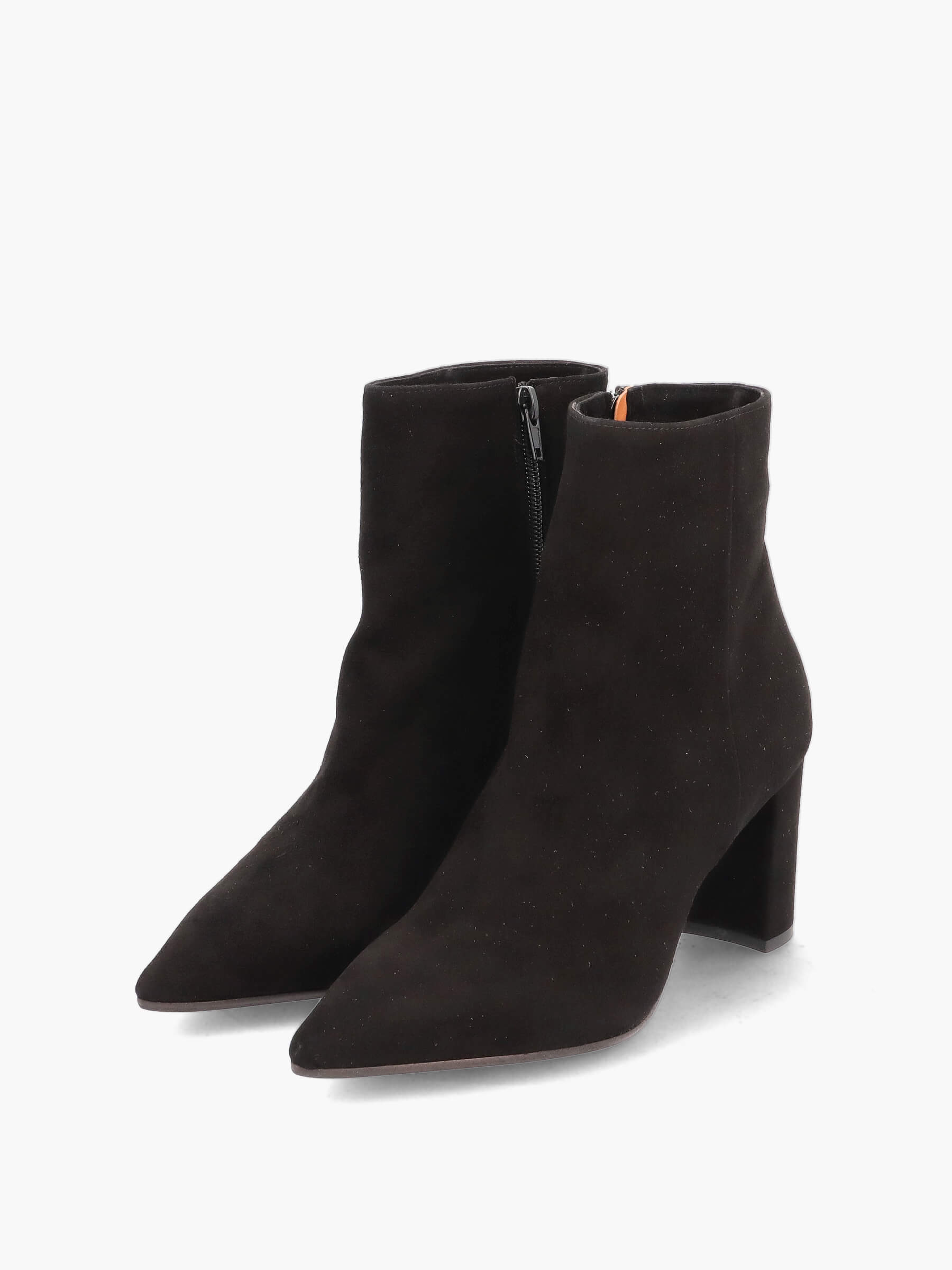 Stiefeletten nero 70 mm, Bekleidung, Schuhwerk, Schuh, Hoher Absatz, Wildleder