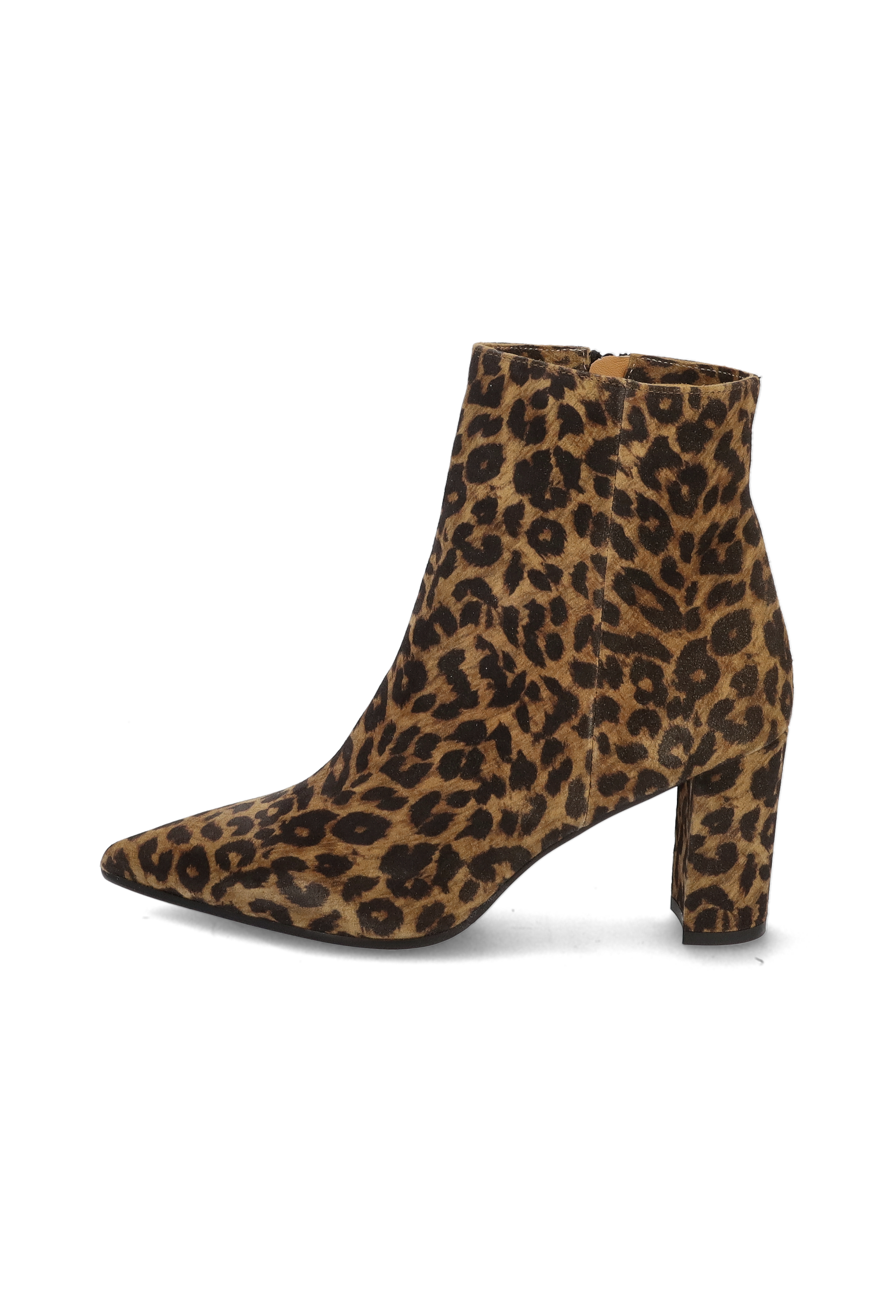 Stiefeletten cognac leo 70 mm, Bekleidung, Schuhwerk, Schuh, Hoher Absatz