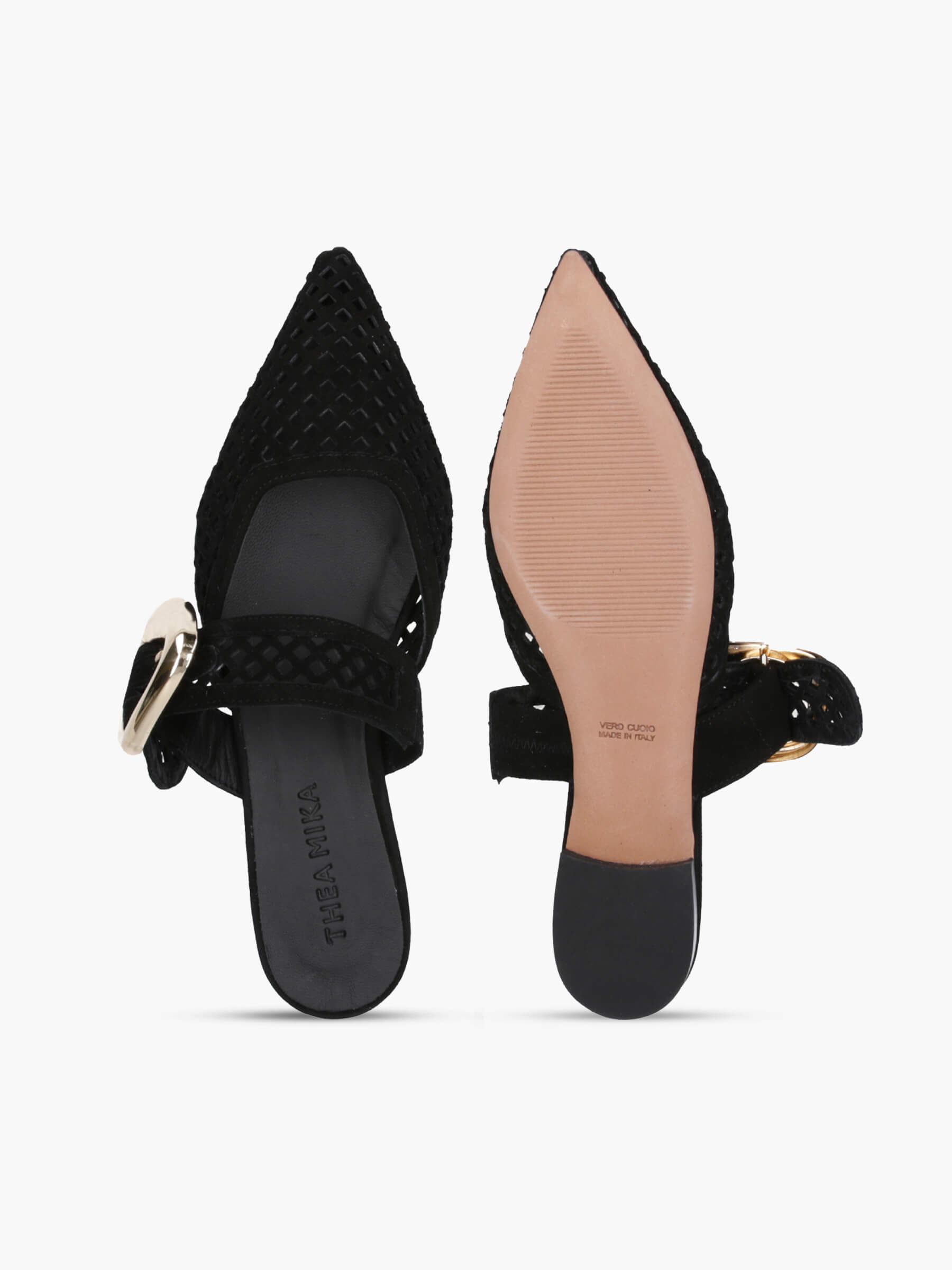 MIMI Veloursleder Schwarz, Bekleidung, Schuhwerk, Schuh, Hoher Absatz, Sandale