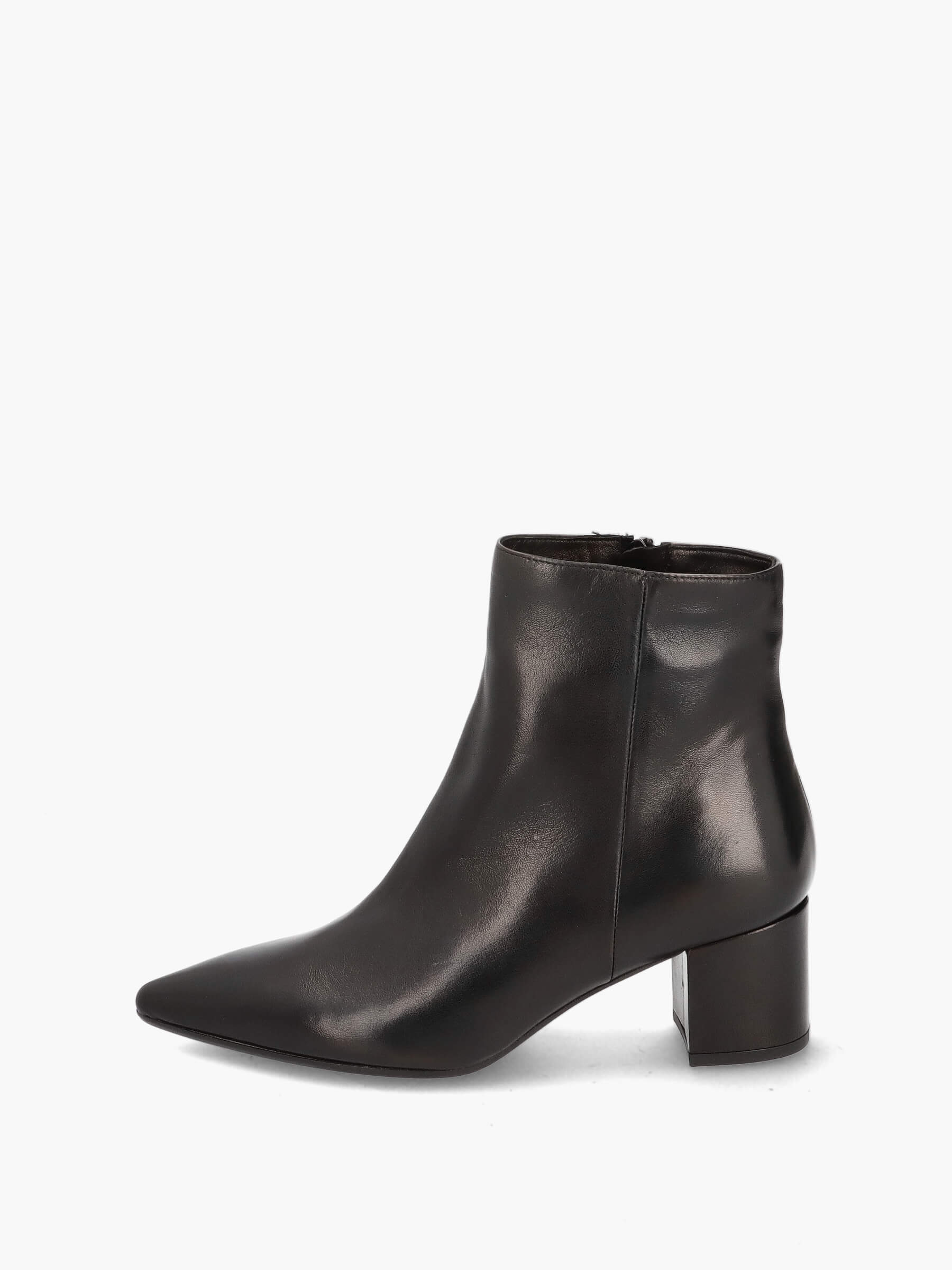 Stiefeletten schwarz 50 mm, Bekleidung, Schuhwerk, Schuh, Hoher Absatz