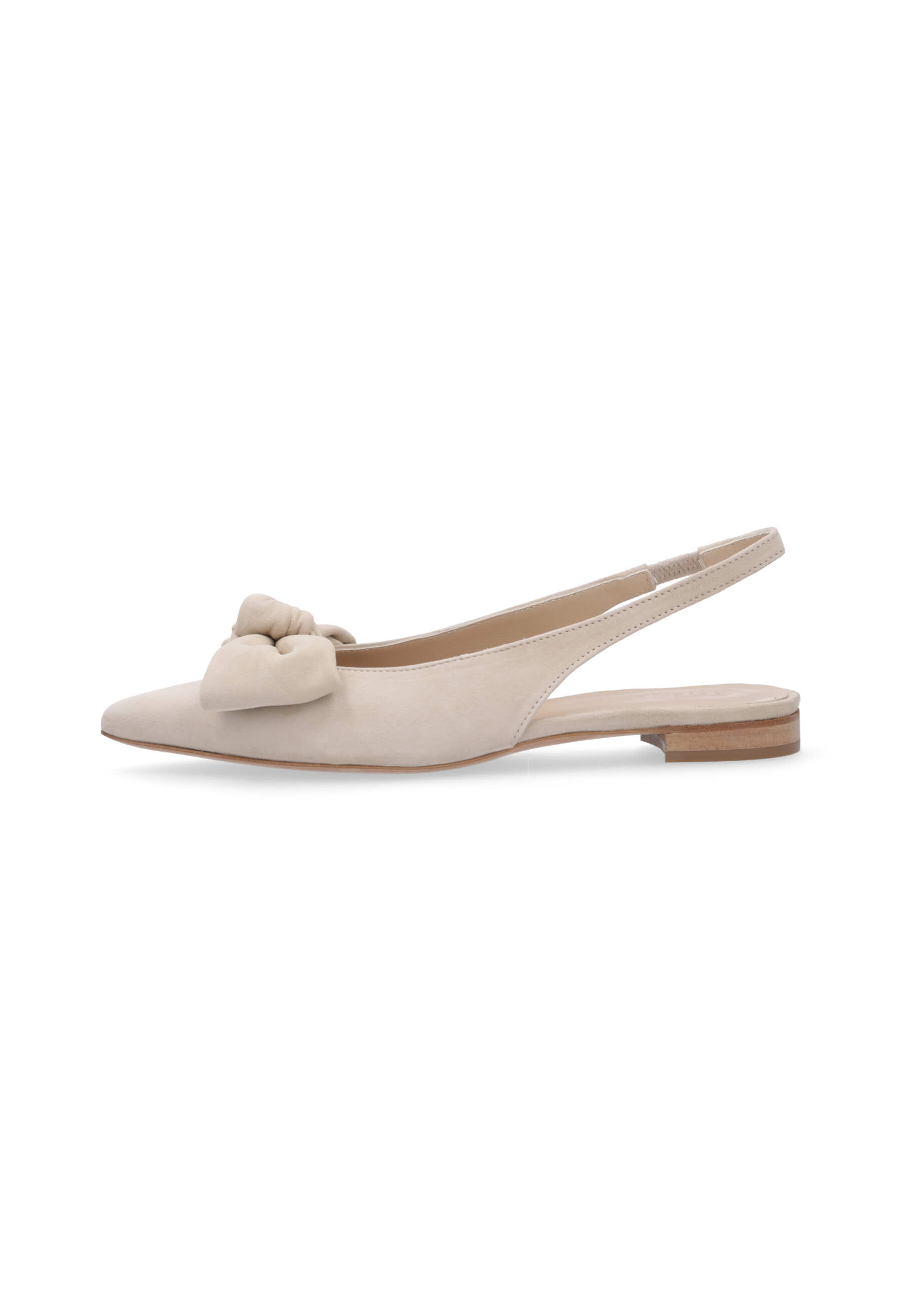MORIA Veloursleder Beige, Schuhwerk, Sandale, Schuh, Hoher Absatz, Riemen