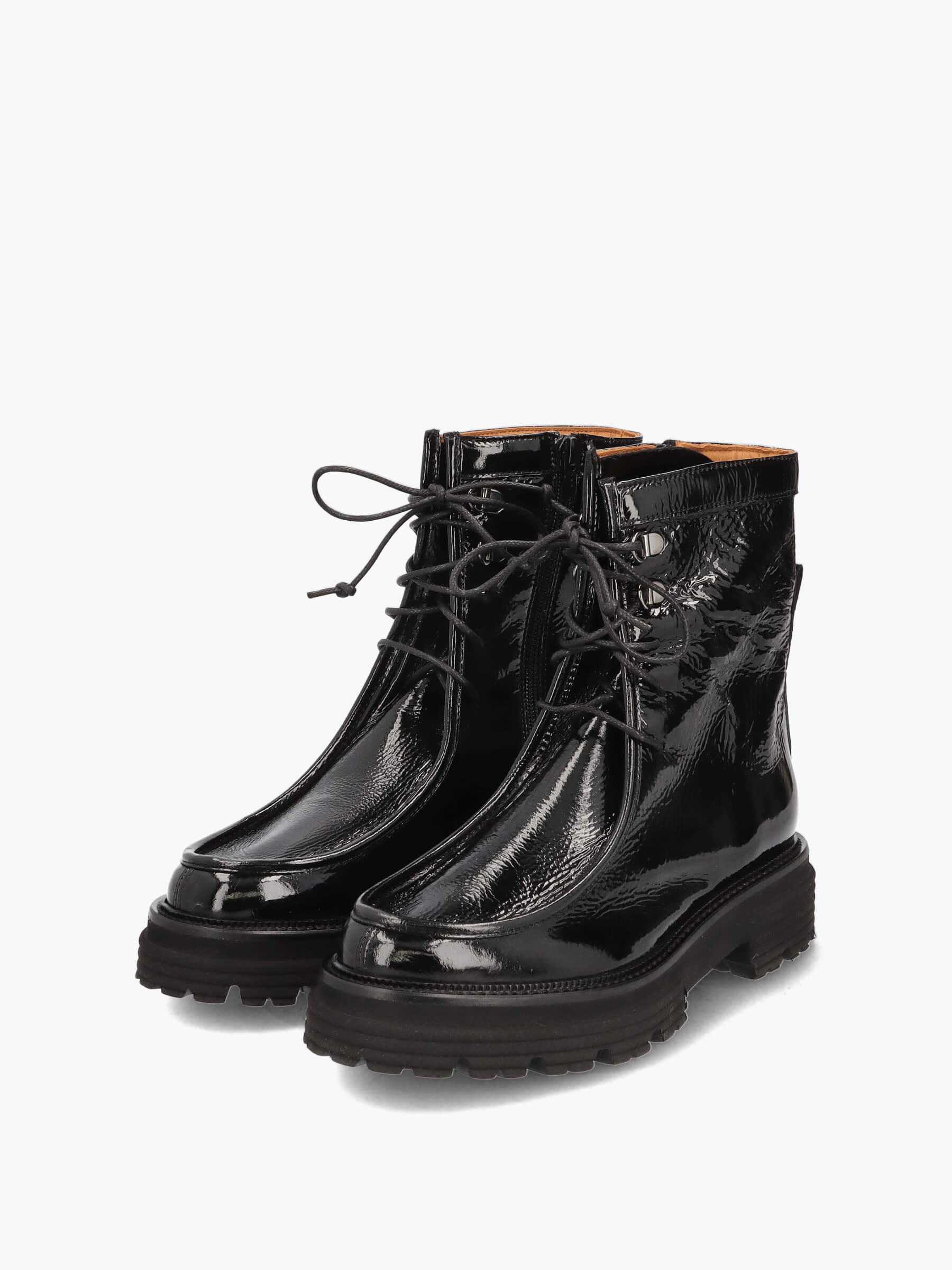 Schnürstiefelette schwarz, Bekleidung, Schuhwerk, Schuh, Stiefel