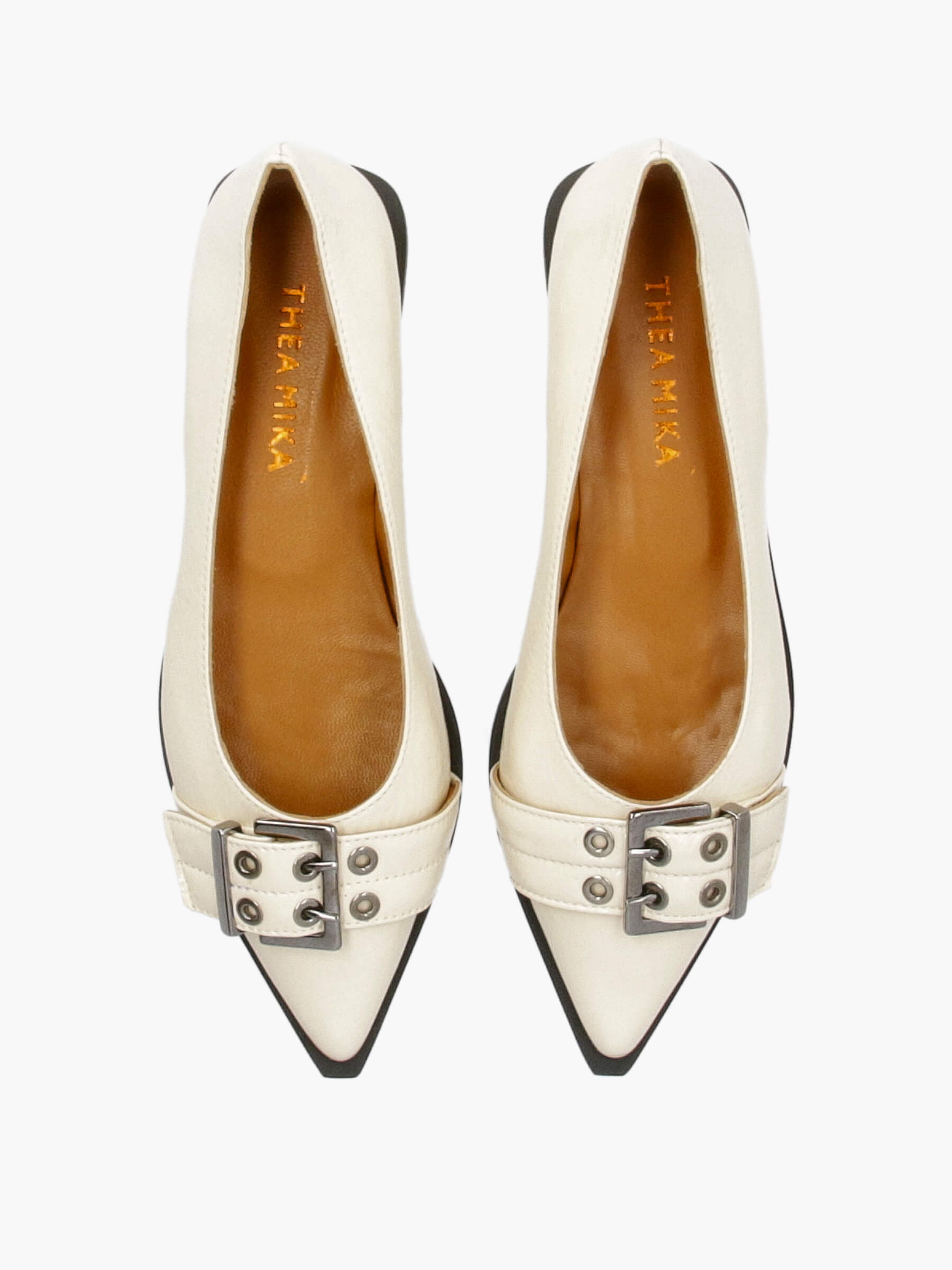 Ballerinas-milk-TM9116F-0012-0087-Thea-Mika_5_BM Ballerinas milk, Bekleidung, Schuhwerk, Schuh, Hoher Absatz