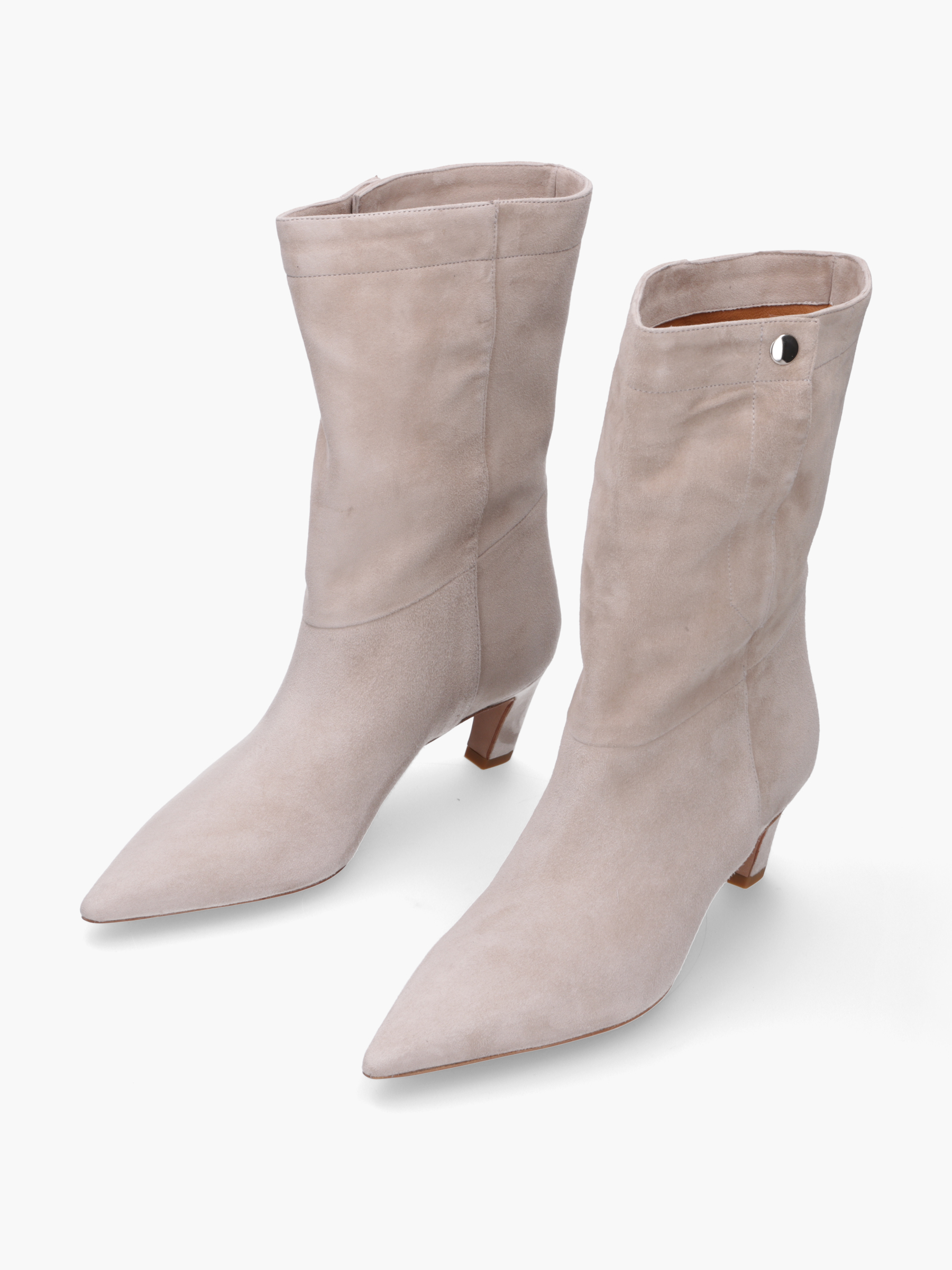 VANTA-Veloursleder-Beige-TMC451B-0010-0099-Thea-Mika_8_BM VANTA Veloursleder Grau, Bekleidung, Schuhwerk, Schuh, Hoher Absatz