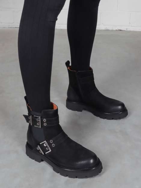 Biker Boots schwarz